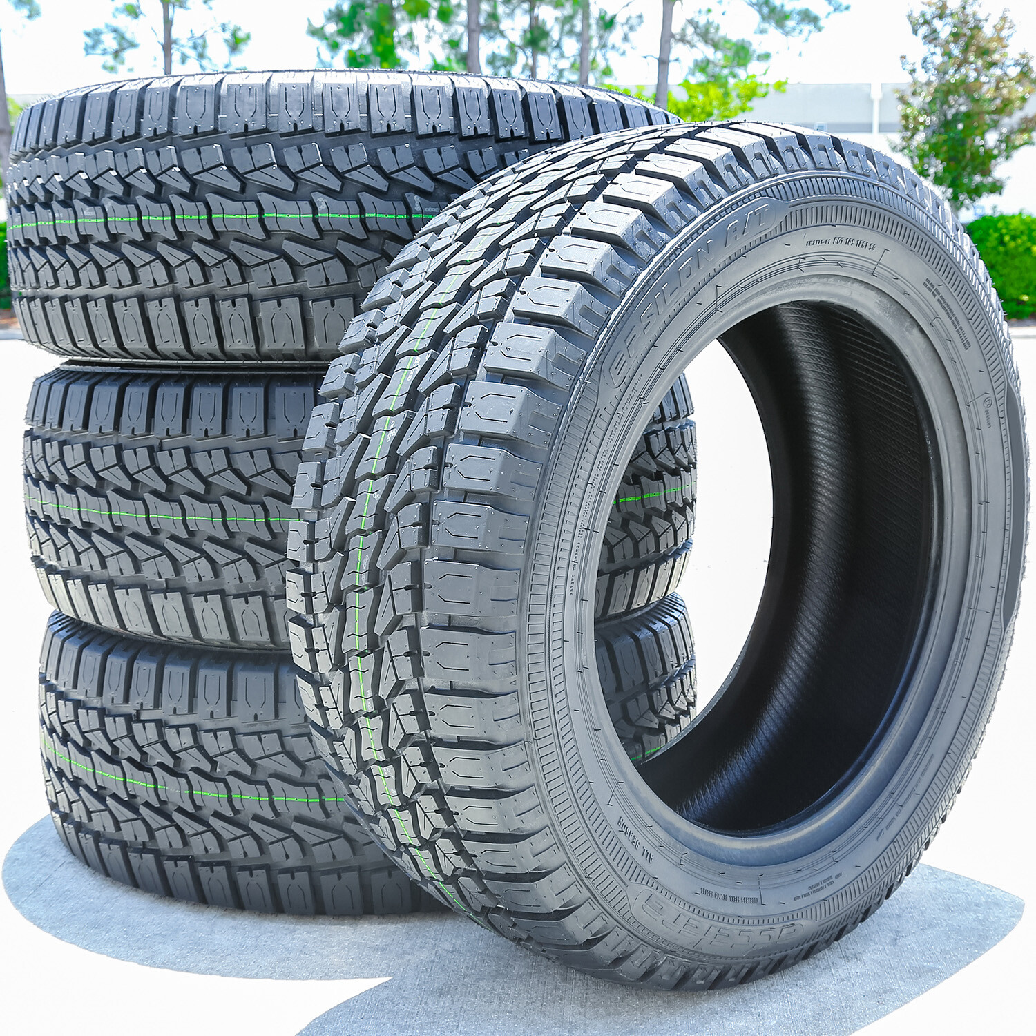 4 Tires Accelera Epsilon AT Steel Belted LT 31X10.50R15 C 6 Ply A/T All Terrain