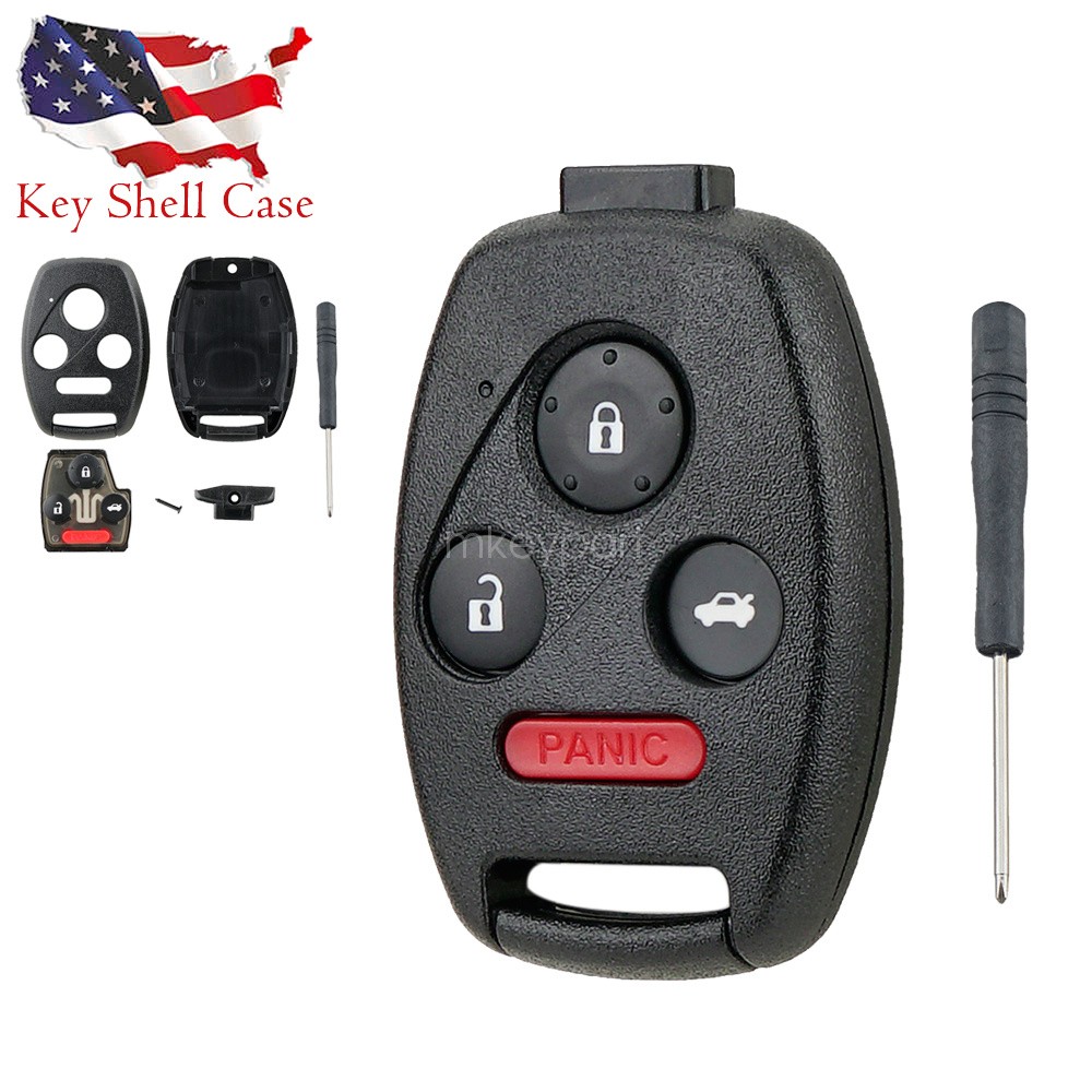 Replacement For 2003 2004 2005 2006 2007 Honda Accord Remote Key Fob Shell Case