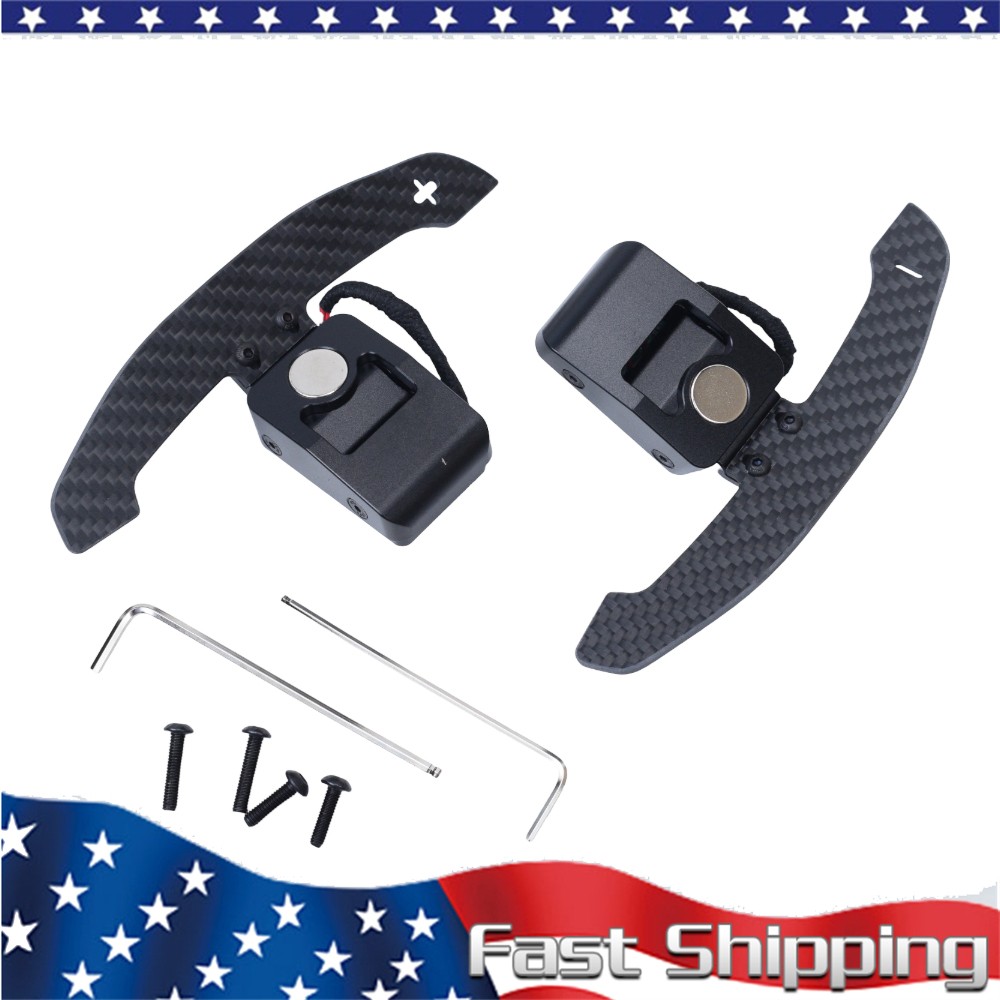 For BMW F10 F11 F30 F80 F82 F87 M3 M4 M5 M6 Magnetic Carbon Fiber Paddle Shifter