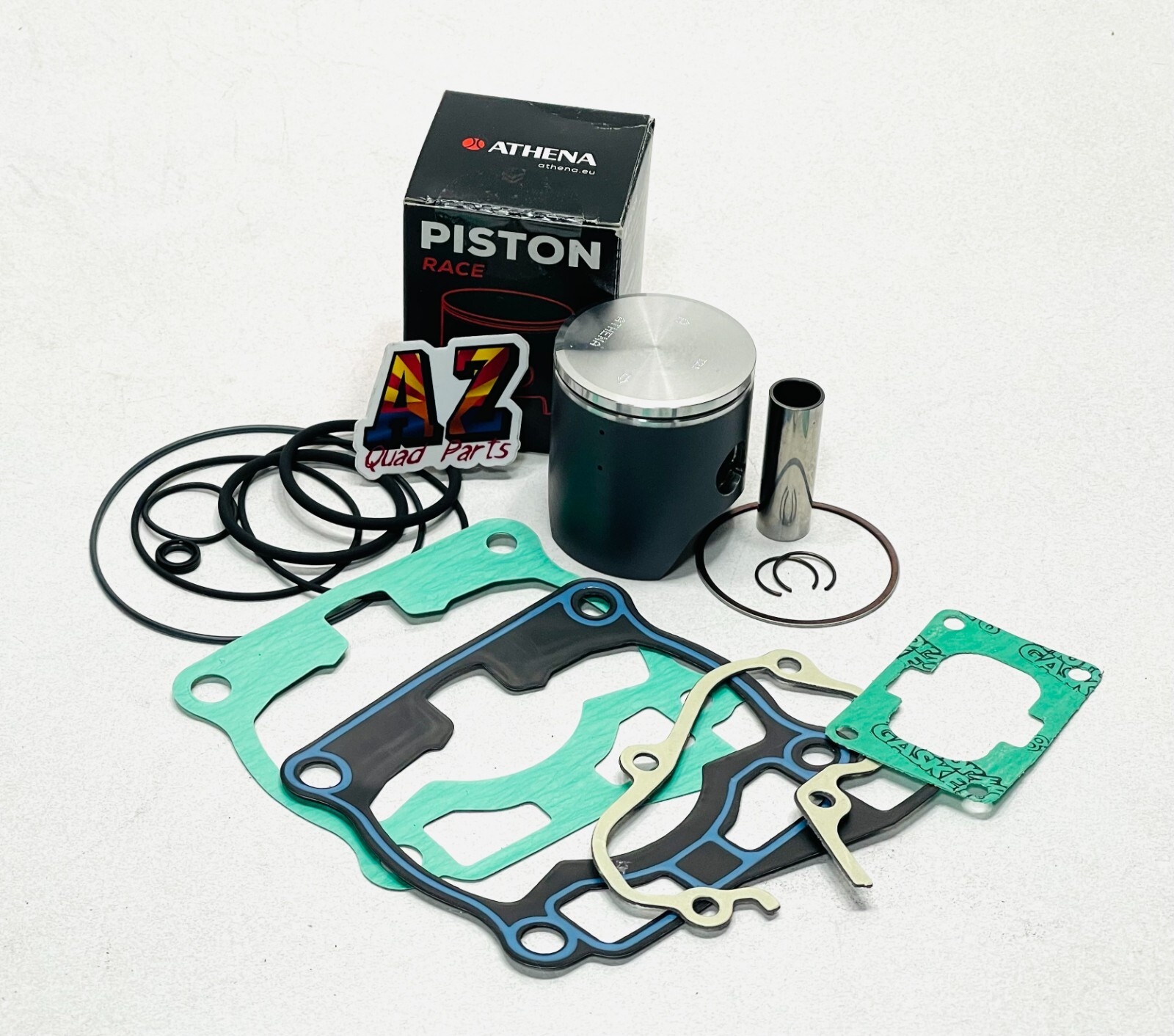 97-04 Athena Yamaha YZ125 YZ 125 54mm Standard Stock Bore Coated Piston Gaskets