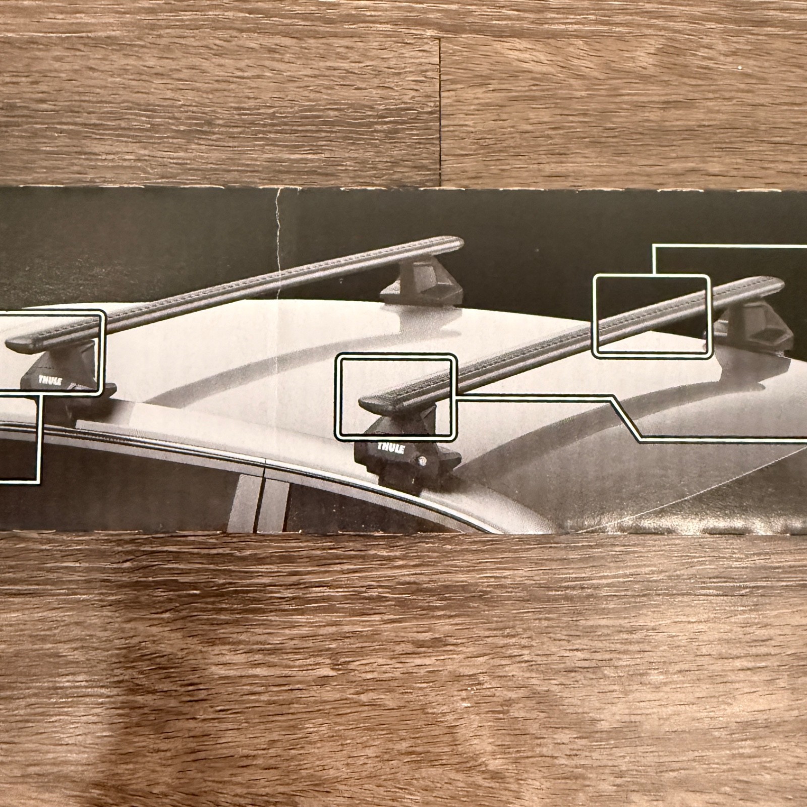 Thule WingBar Evo 127 (50in.) BLACK 711320 (2 Pack) _ BRAND NEW!