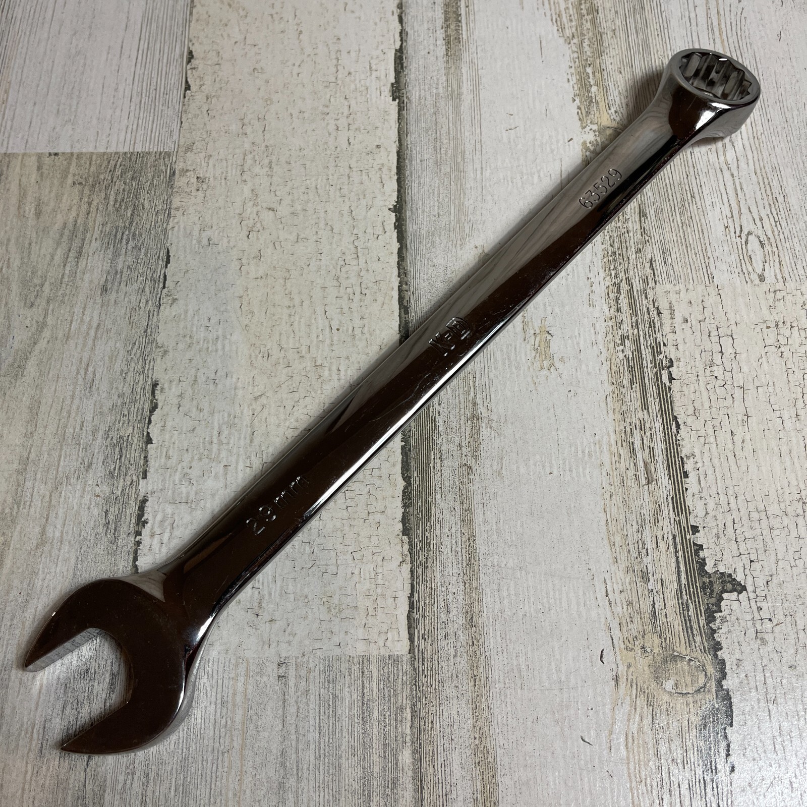 U.S. ARMY SURPLUS – KD 29MM COMBINATION WRENCH 12pt 63529 MADE IN USA Polished