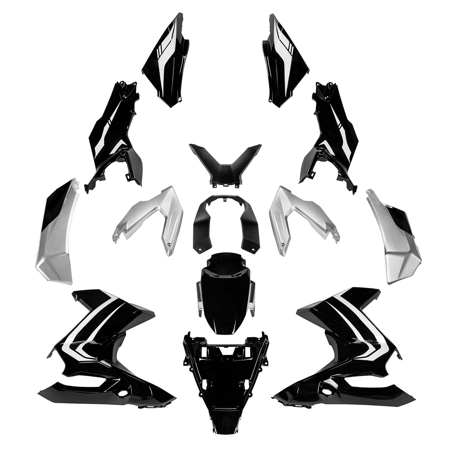 Aerodynamics Injection Molding Bodywork Fairings Kit For Honda ADV 160 2023-2025