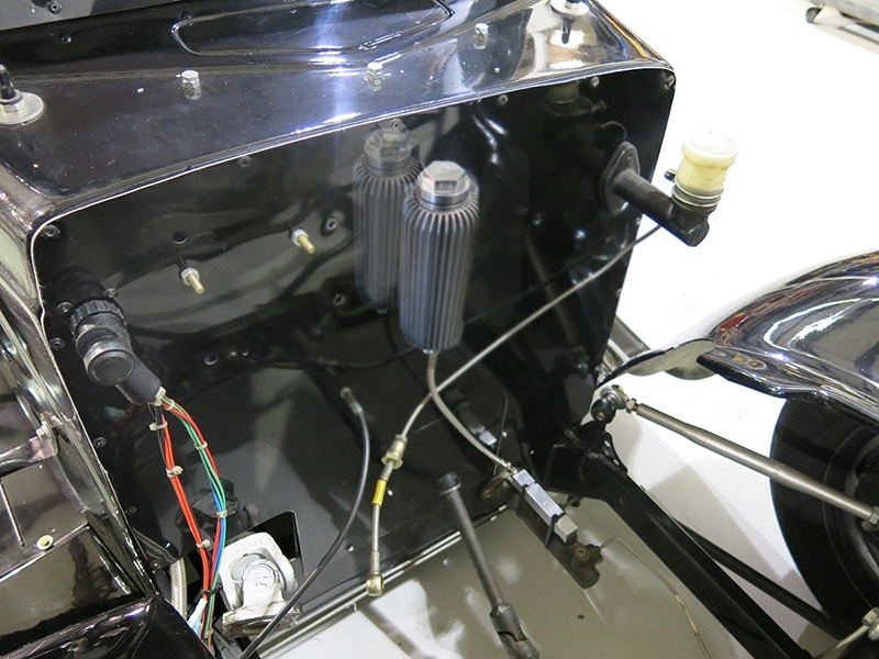 Legends Race Car, Andrews Motorsports Custom Finned Brake Fluid Reservoir/Cooler