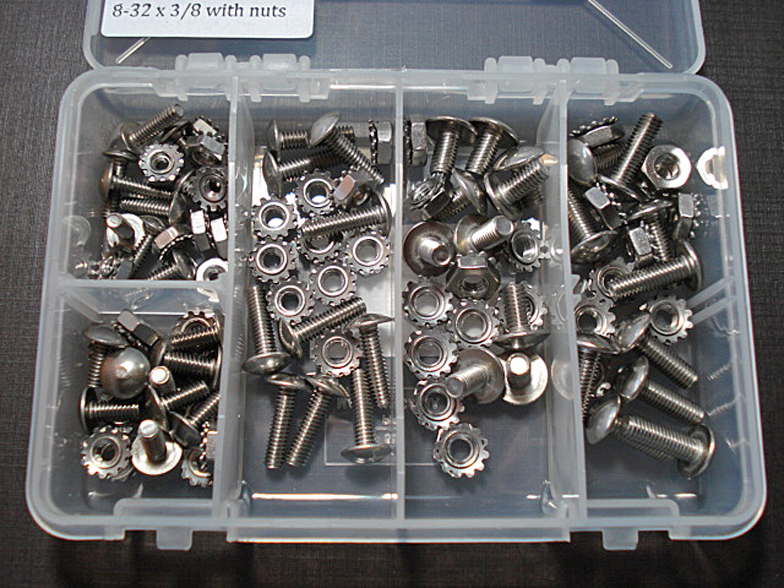 50pcs stainless steel rivet screw nut assortment for Chrysler DeSoto Plymouth