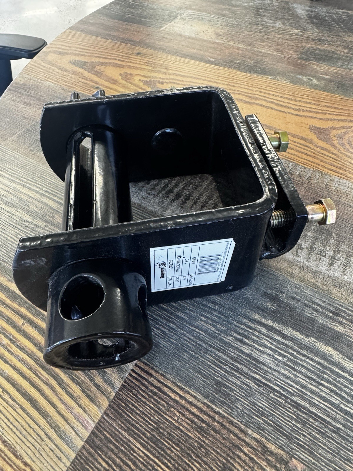 Buyers Products Winch Mount / Truck Hitch Winch Cradle – Bolt On Trailer 1903020