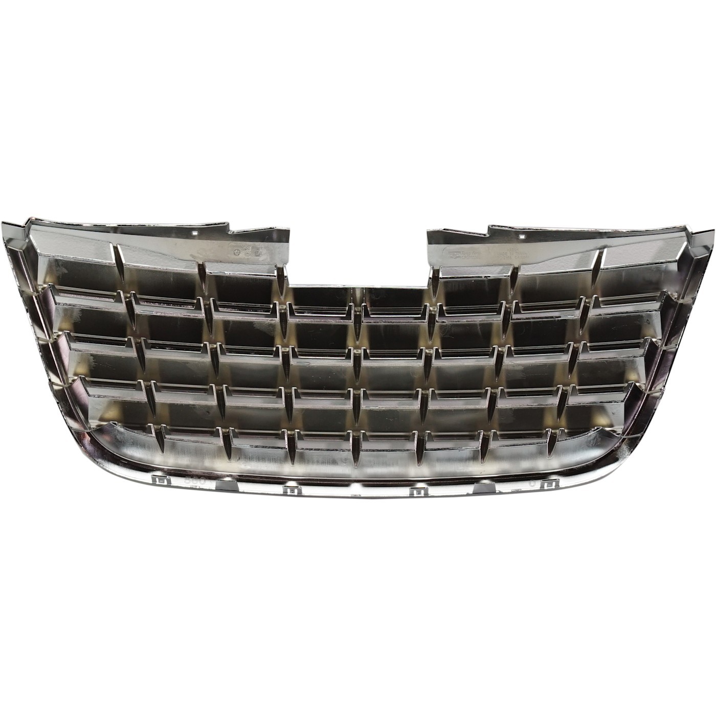 FOR 2008-2010 CHRYSLER TOWN & COUNTRY GRILLE CHROME TRIM WITH DARK GRAY INSERT