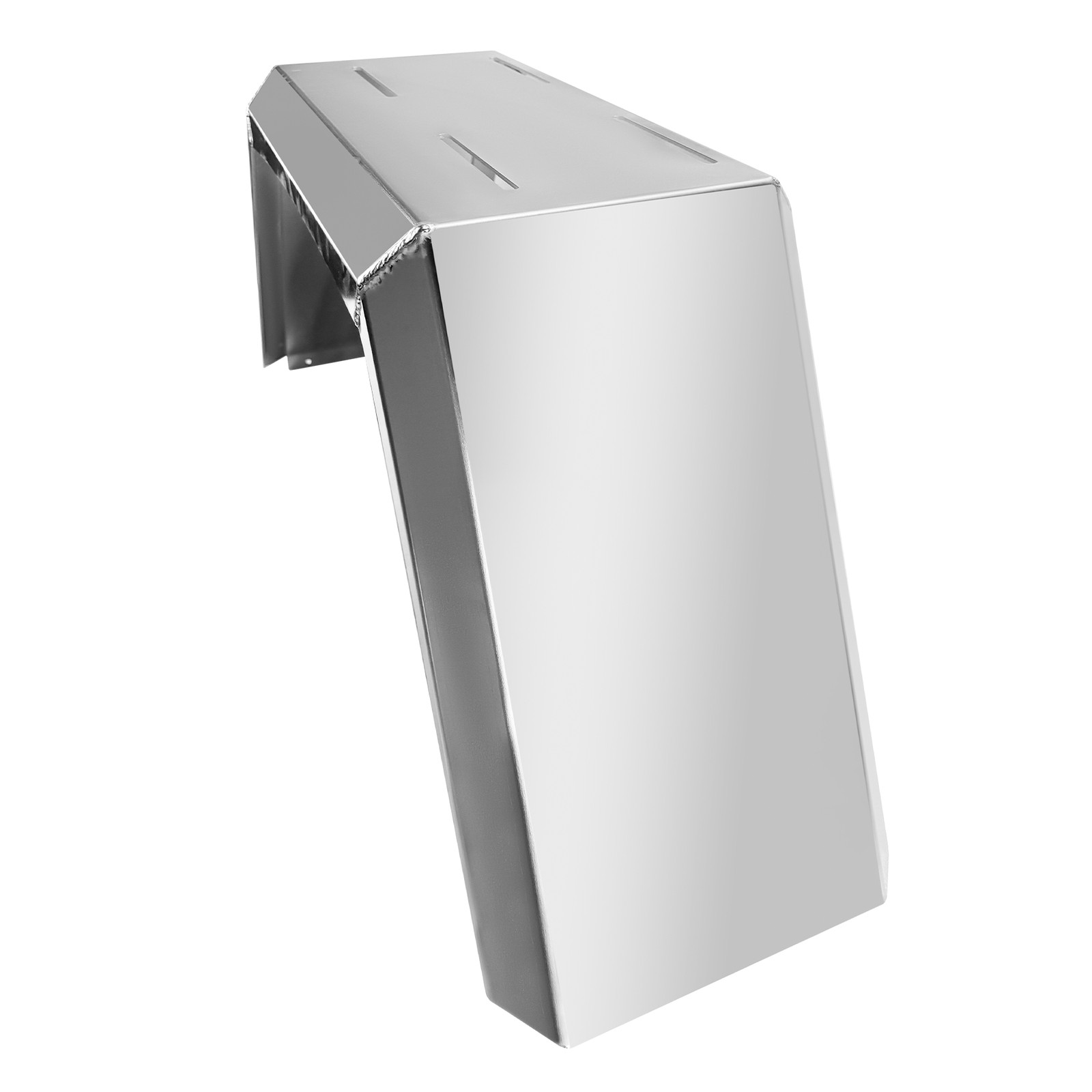 2 Pieces Aluminum Fenders, Smooth Flat Top Design 10″x43.3″x17.35″ Trailer Parts