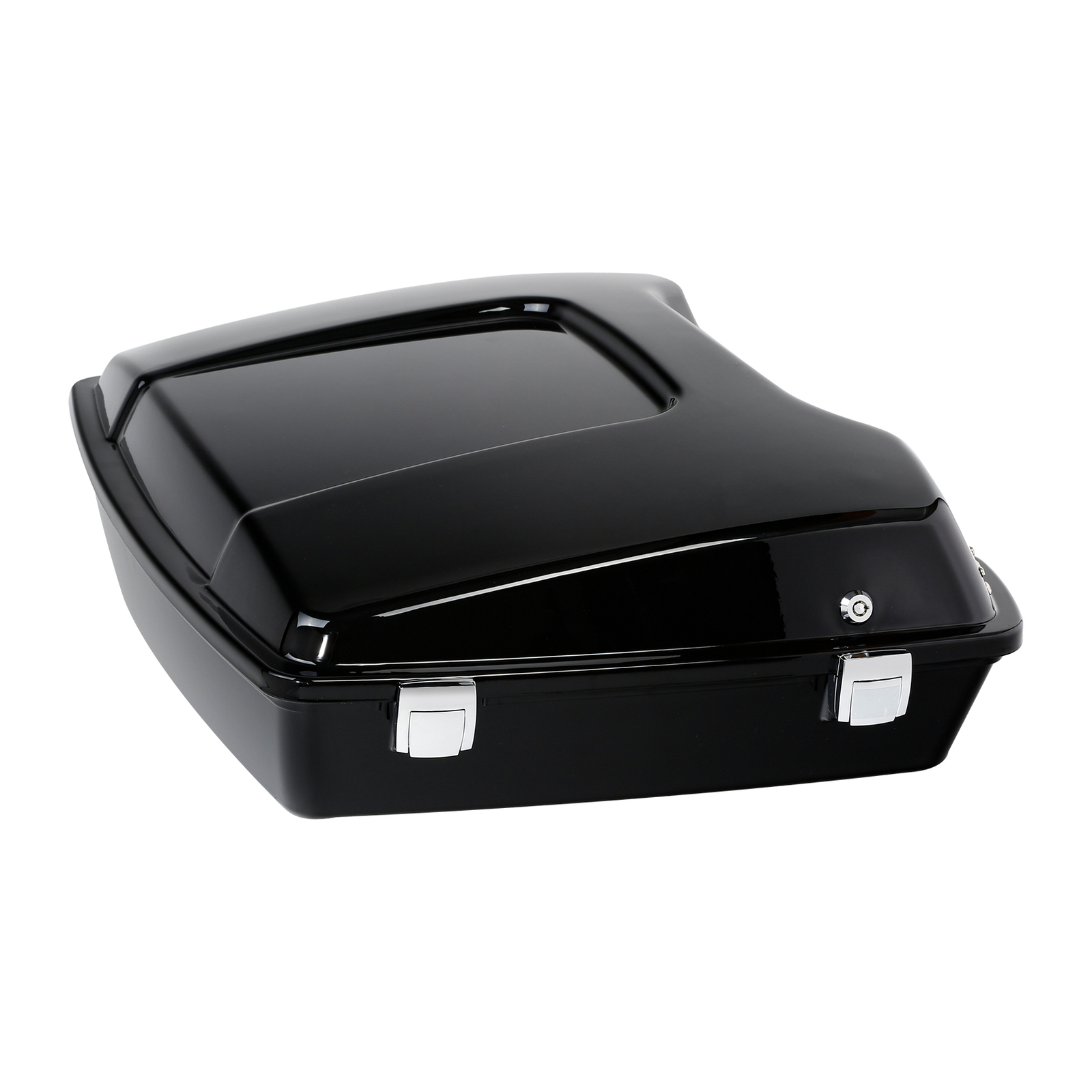 Razor Trunk W/ Two Up Mount Rack Fit For Harley Touring Road Glide 2009-2013