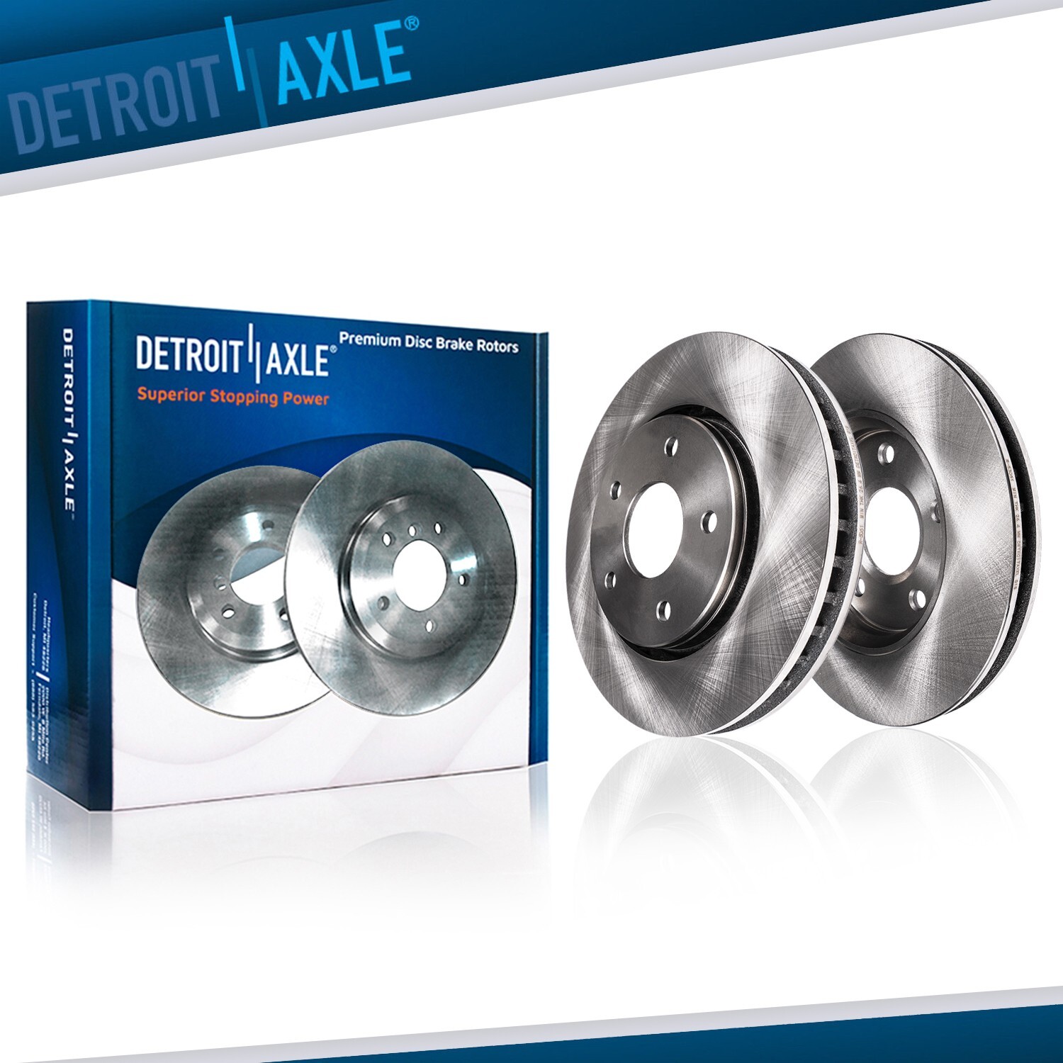 11.54 inch Front Left and Right Disc Brake Rotors for 2013 – 2022 Honda Accord