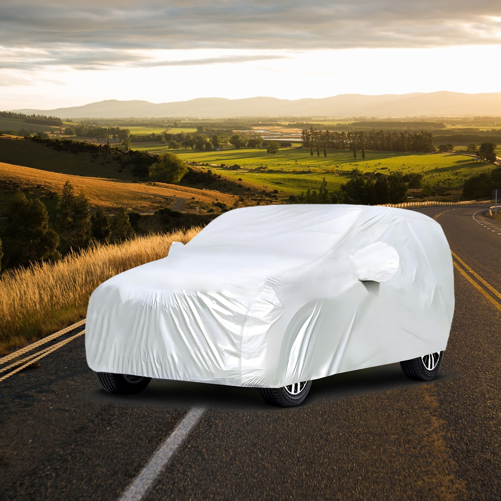 Waterproof Truck SUV Car Cover Outdoor Dust Rain UV Resistant Protect for Honda