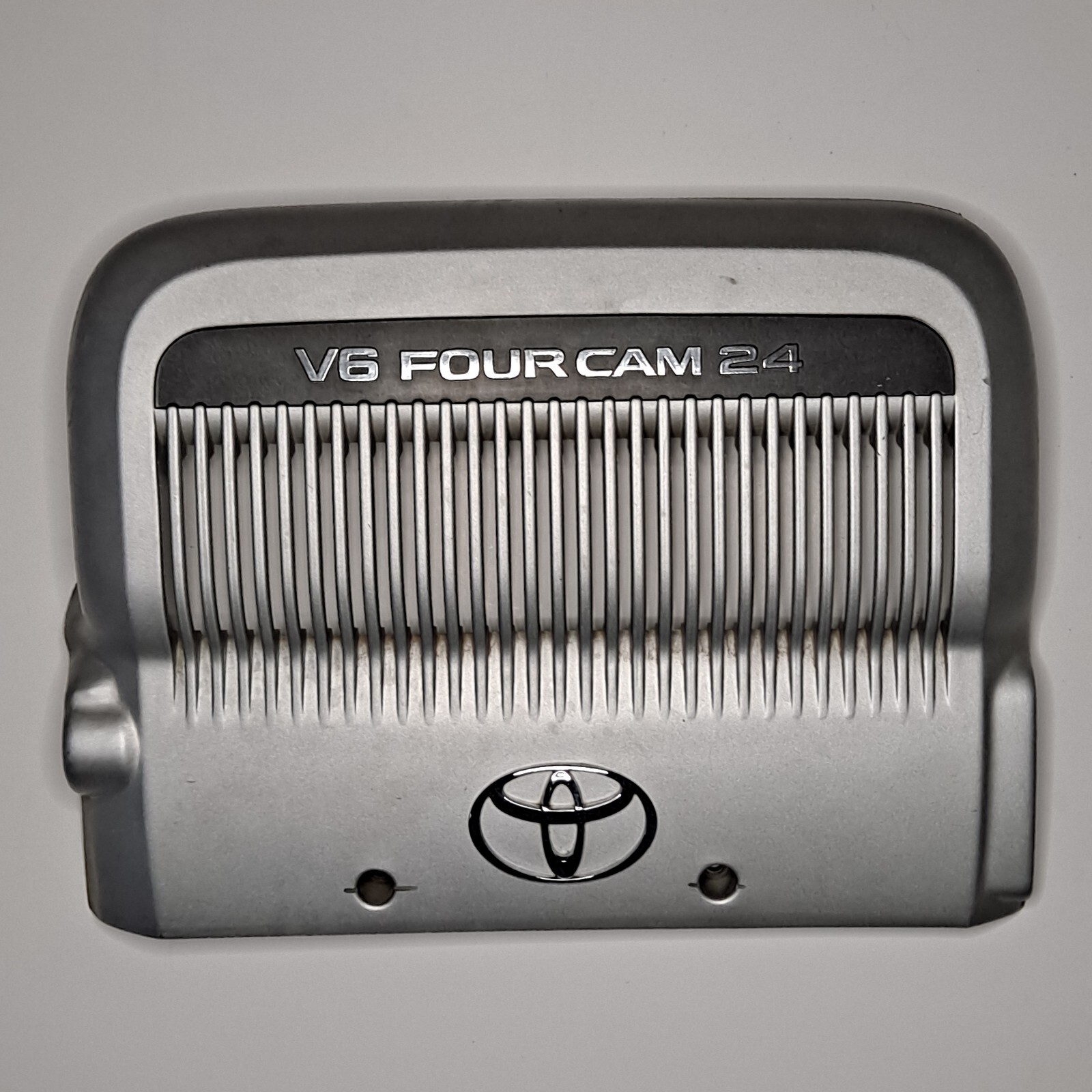 RARE OEM 1992 1993 Toyota Camry 3.0L V6 Four Cam 24 Silver Engine Cover 3VZ-FE