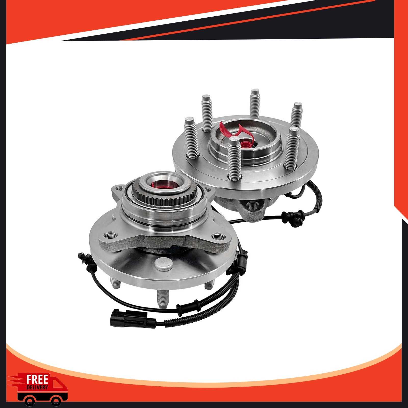 2x Front Left Right Wheel Hub Bearing for Ford F-150 10-14 Expedition