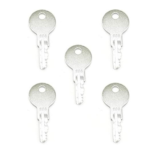 5 PK 556 KEY FITS Ford New Holland,GRADALL,Hyster, Lull,Yale,Forklift Ignition