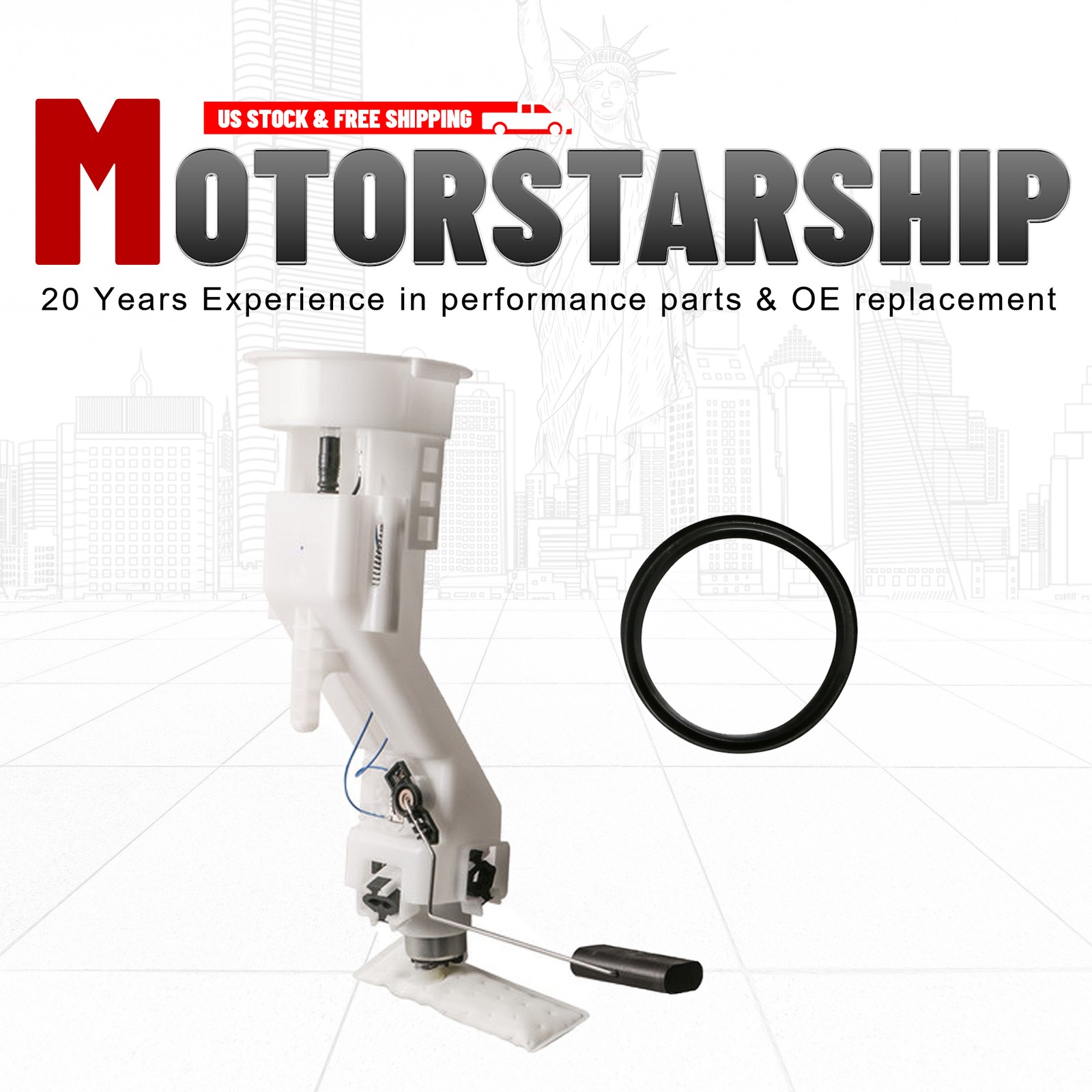 Fuel Pump Module Assy for 2000-2006 BMW X5 L6 3.0L V8 4.4L 4.6L 3-YEAR WARRANTY