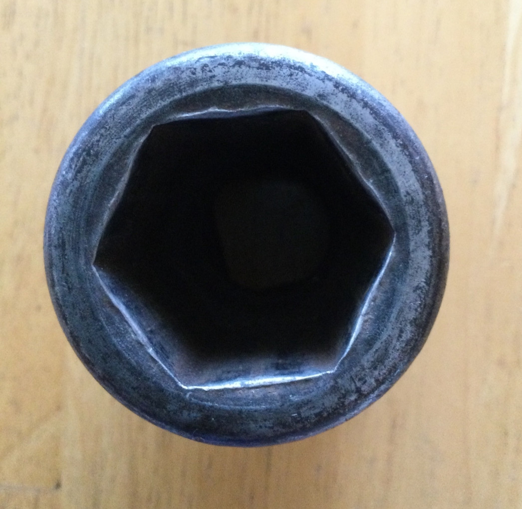 Vintage 1~ 3/16″ Deep Impact Socket 1″ Drive SAE 6 Point Made in Taiwan 2lbs