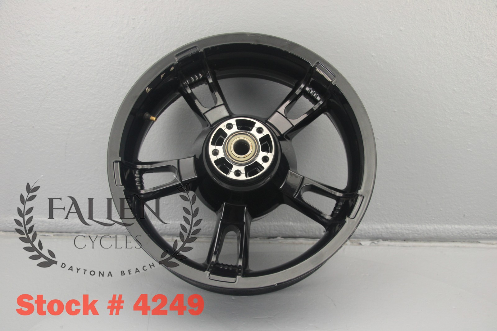 2015 Harley Road Glide 16″ x 5.00″ Back Rear Wheel Rim 25mm ENFORCER BLACK #4249