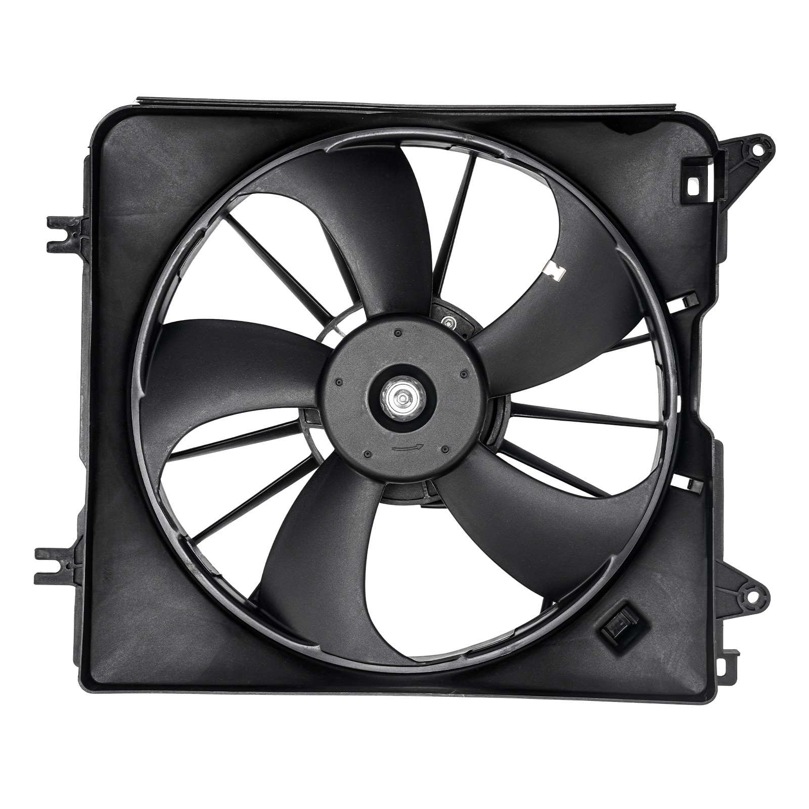 Radiator Cooling Fan Brushed Plastic Copper For 2021-2022 Honda CR-V 1.5T 601550