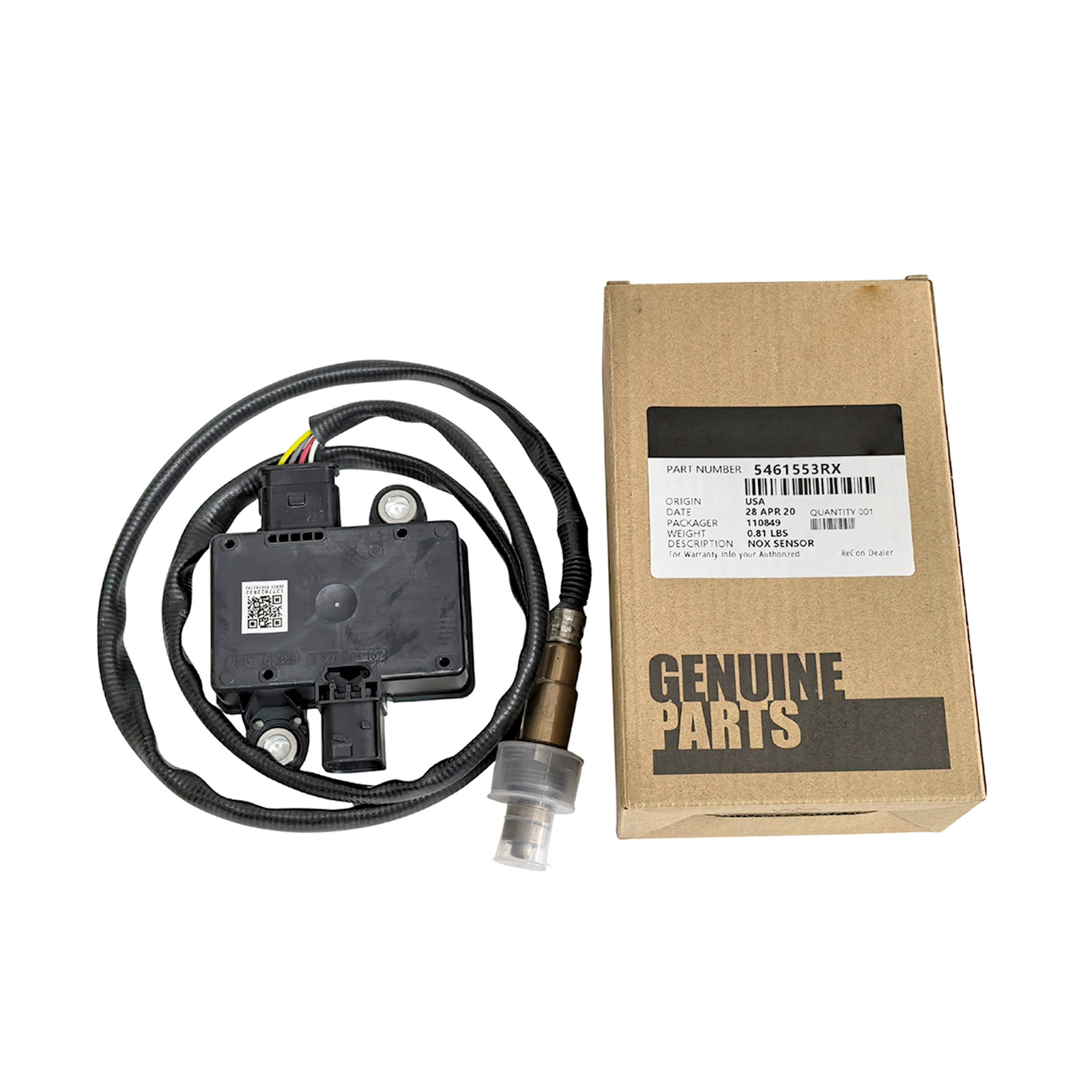 NEW Nitrogen Oxide Nox Particulate Sensors Cummins 5461553 A0111531328 5461553RX