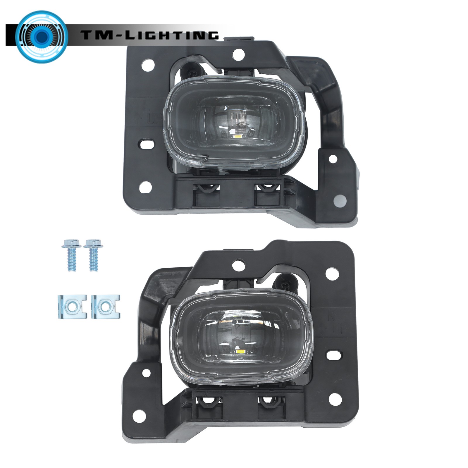 For Nissan Pathfinder 2023 2024 LED Fog Lights Front Lamps w/ Wiring Kit LH+RH