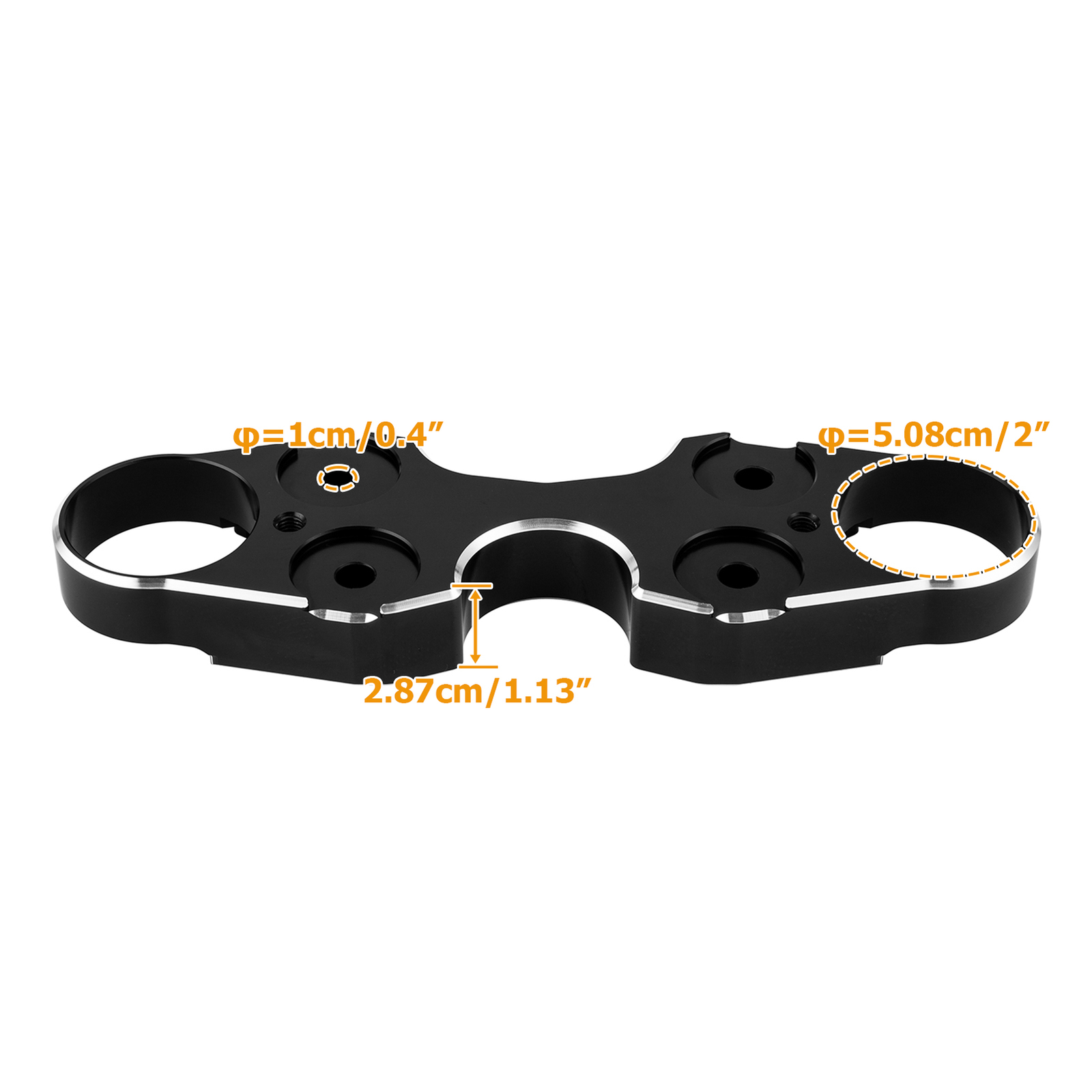 Anodized Black 26MM Rise Handlebar Risers For 2022-25 Suzuki GSXR1300R Hayabusa