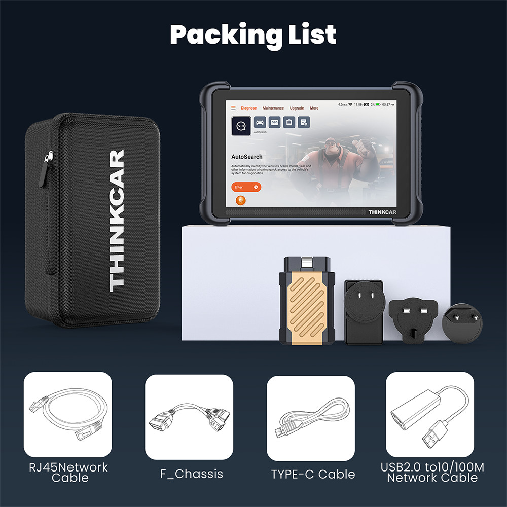 ThinkScan 689BT+TKEY101 Car Key Program Scanner Auto Diagnostic Tool V.AG Guided