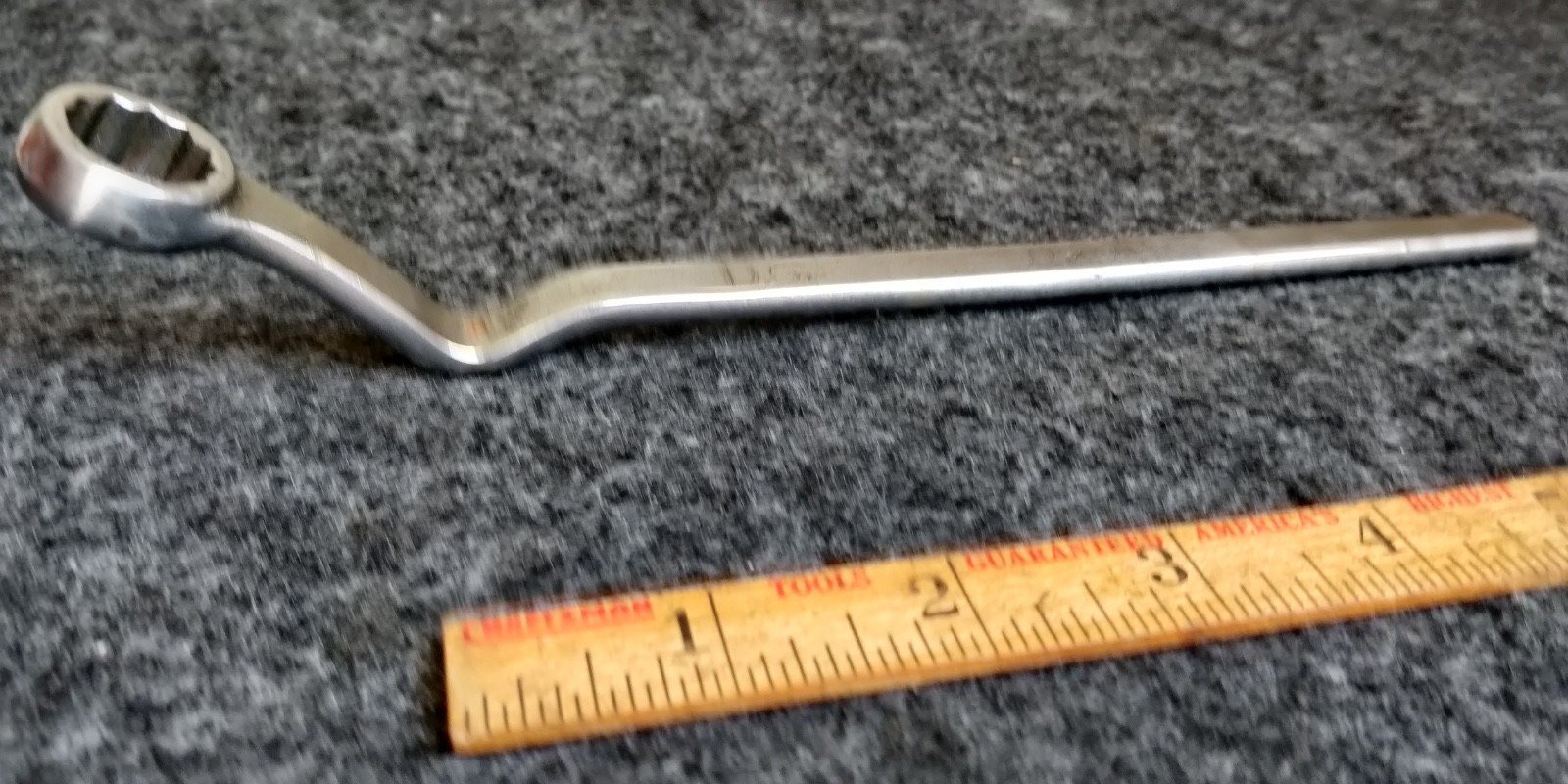 MAC Tools USA S153 Specialty Offset SAE 9/16″ Brake Bleeder Wrench, 12 Point