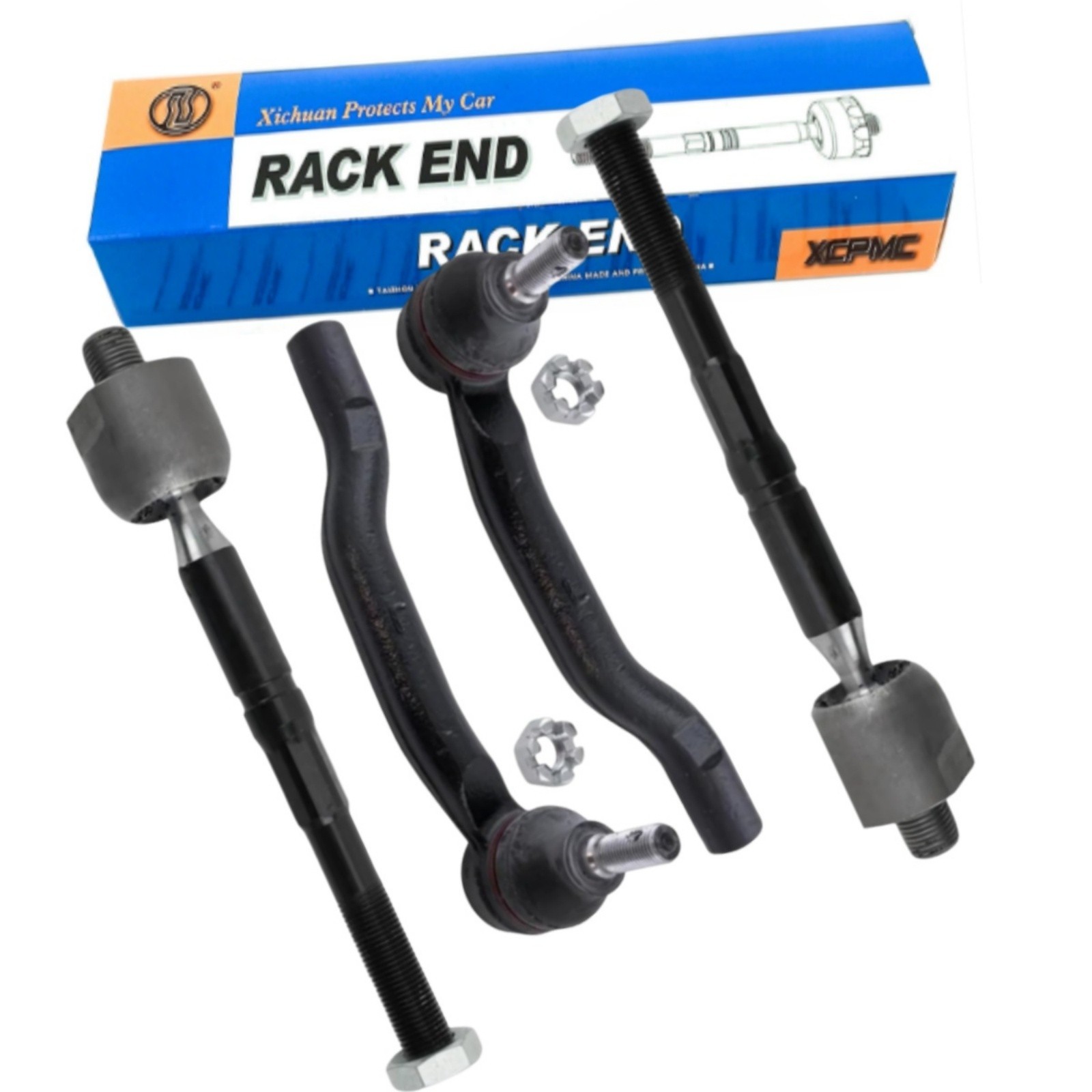 Tie Rod Set Tie Rod End For 2013-2018 Toyota Avalon For 012-2017 Toyota Camry