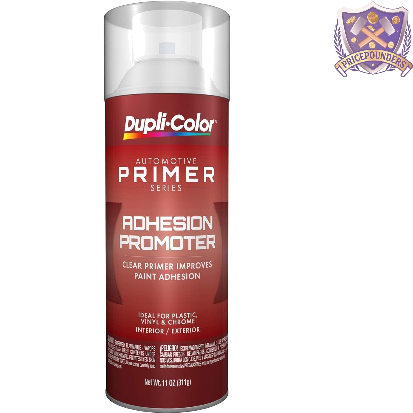 Fast-Drying Clear Adhesion Promoter Primer Spray – 11 oz. for Automotive Use