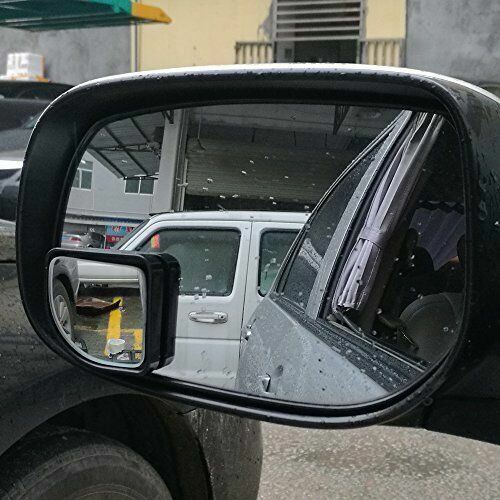 Rear View Adjustable Angle Mirrors Set Blind Spot Fan-shaped Auxiliary Convex