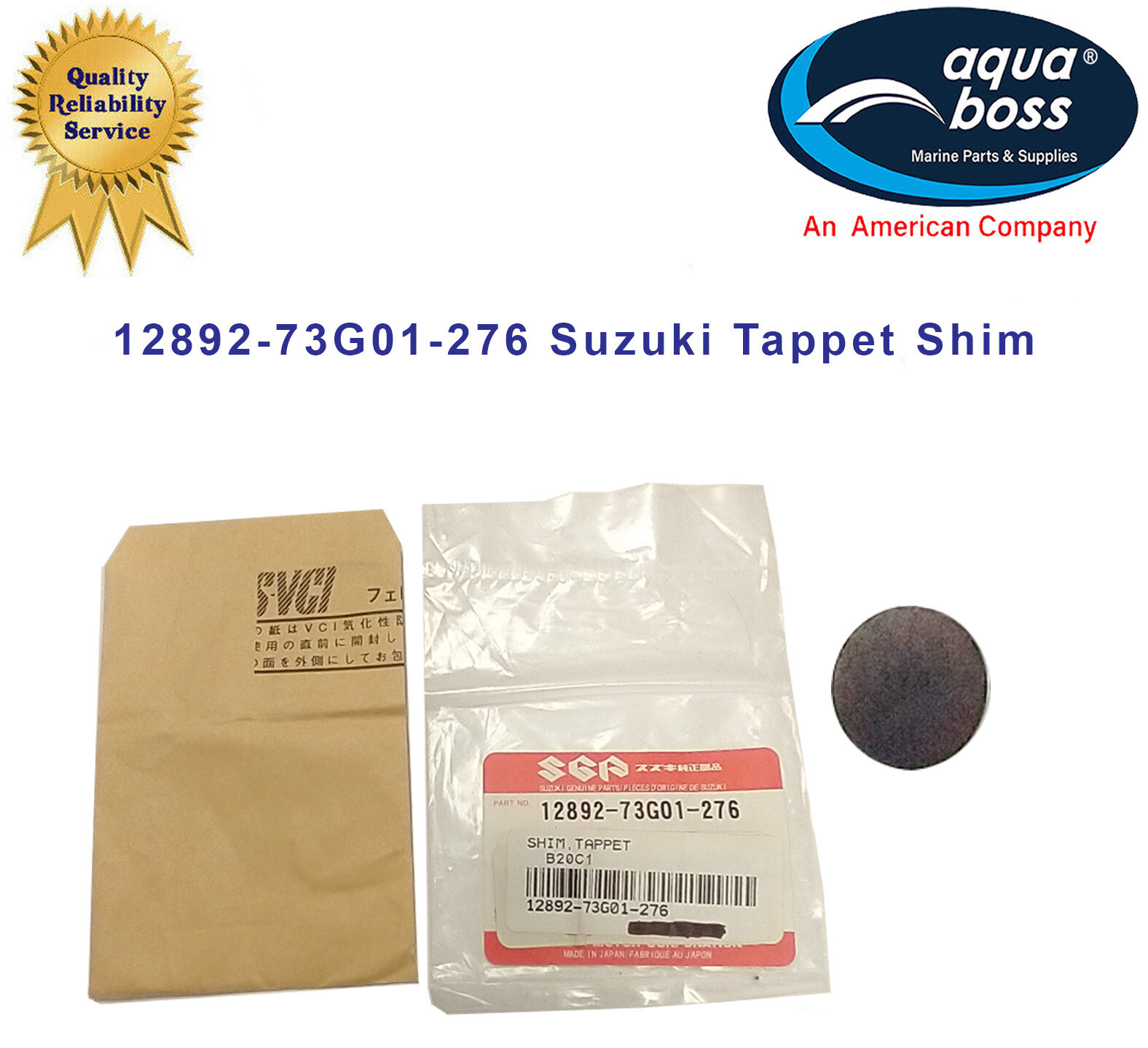 12892-73G01-276 Suzuki Tappet Shim