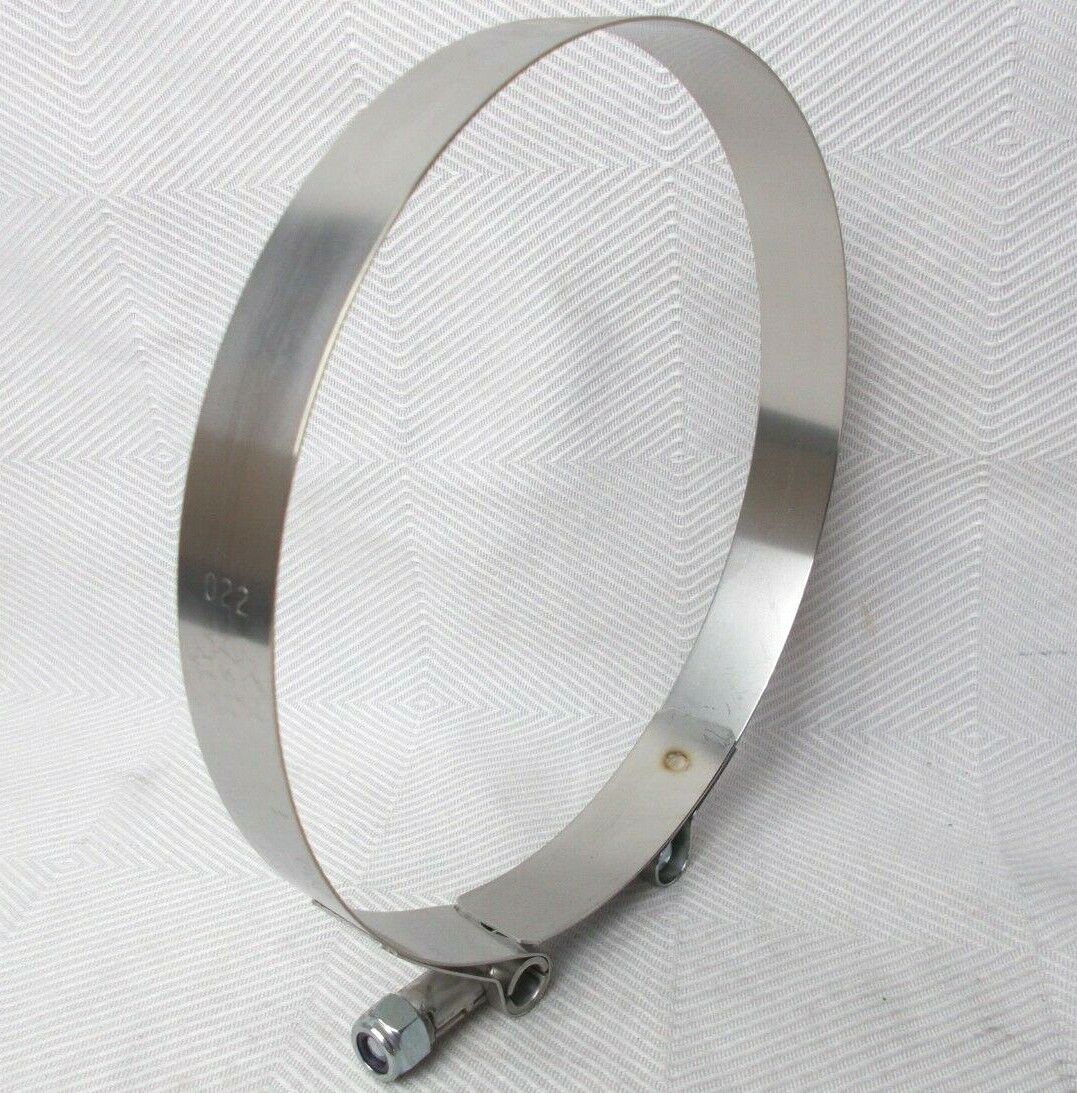 T Bolt Clamp 5″ Stainless Steel Big End Performance ” Made in USA “