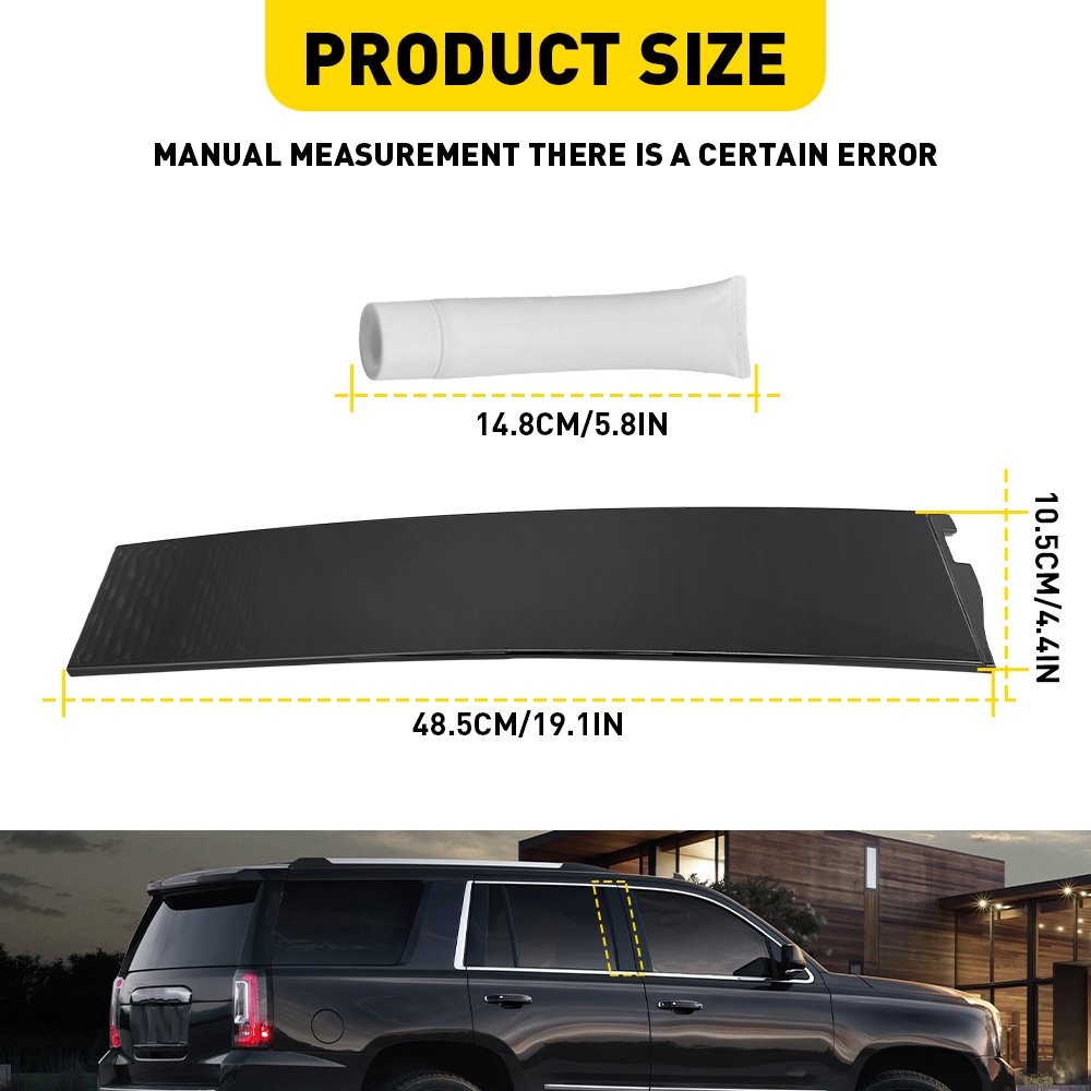 Rear Right Forward 926-244 Door Applique fits Escalade Yukon Suburban 20963321