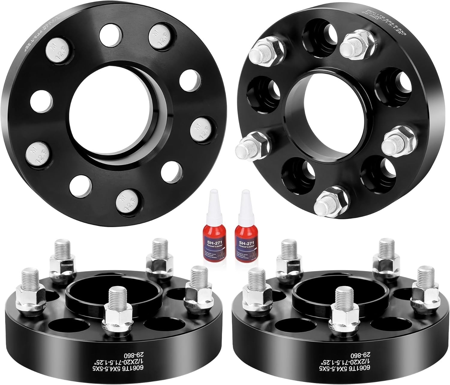 Precision CNC Machined 5×4.5 to 5×5 Wheel Adapters for Safe Fitment & Aesthetics