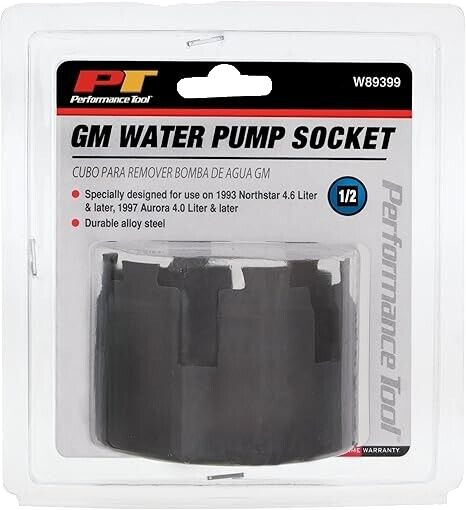 GM Water Pump Remover and Installer Socket Performance Tool W89399
