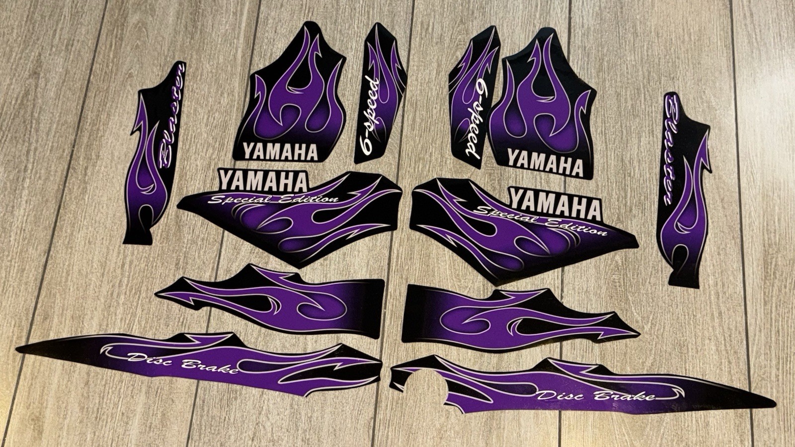 Yamaha Blaster 2006 Special Edition Graphics Decals ?