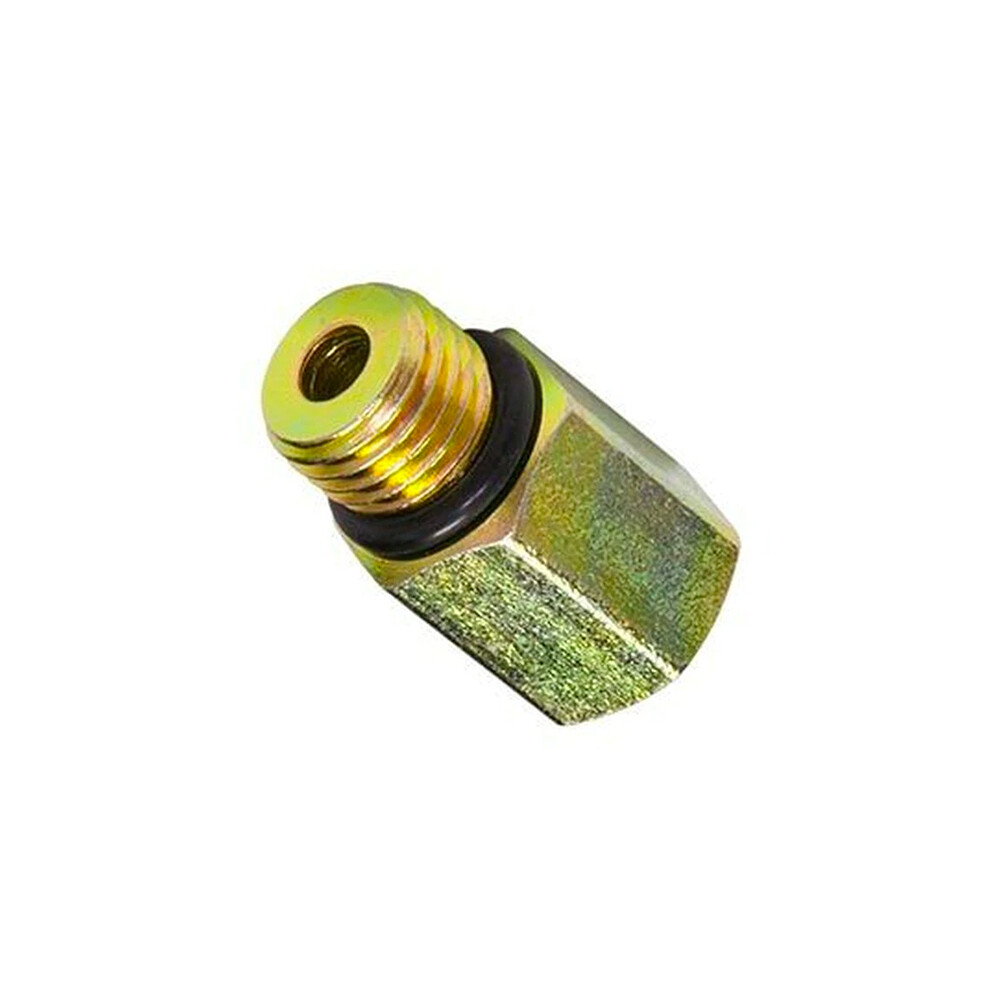 GlowShift 1/8-27 NPT Female to 7/16-20 Male Gauge Sensor Sender Thread Adapter