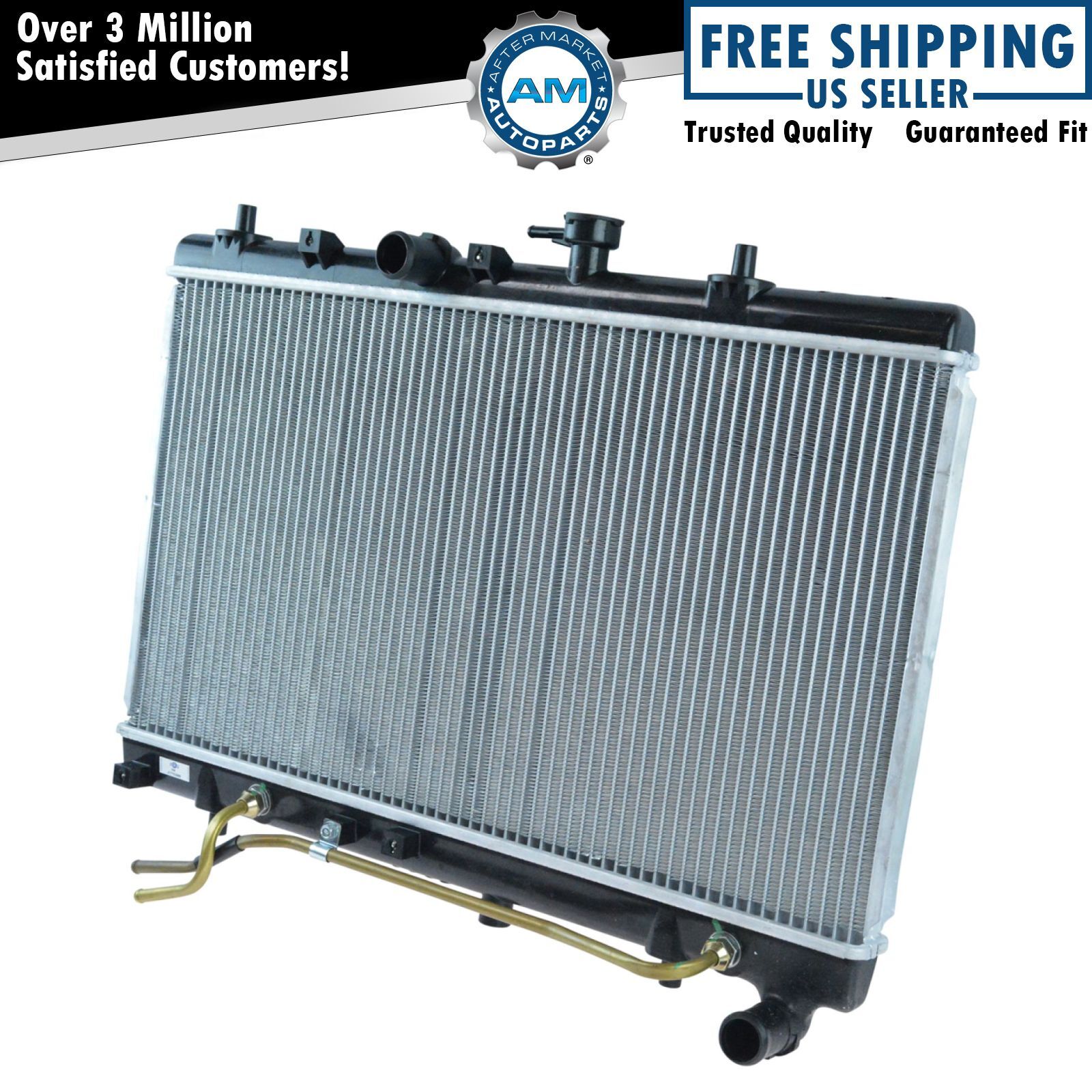 Brand New Radiator Assembly Plastic & Tank Aluminum Core Direct fir for Kia Rio