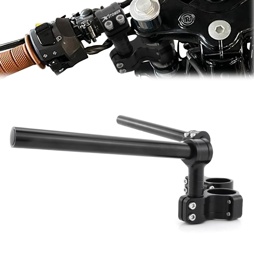 43MM Fully Adjustable Clip-on Handlebars Fit For Triumph Daytona 1000 1991-1992