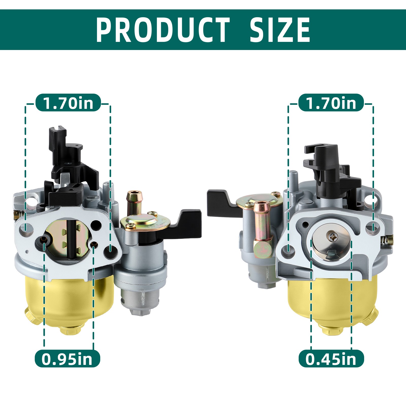 For Briggs & Stratton 596079 595780 592864 Carburetor Carb Assembly