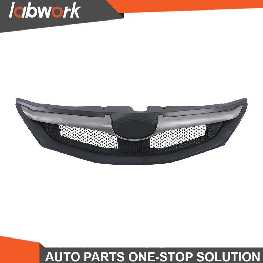 Labwork 91121FG061 Front Upper Grille For Subaru Impreza WRX 2008-2010 Plastic