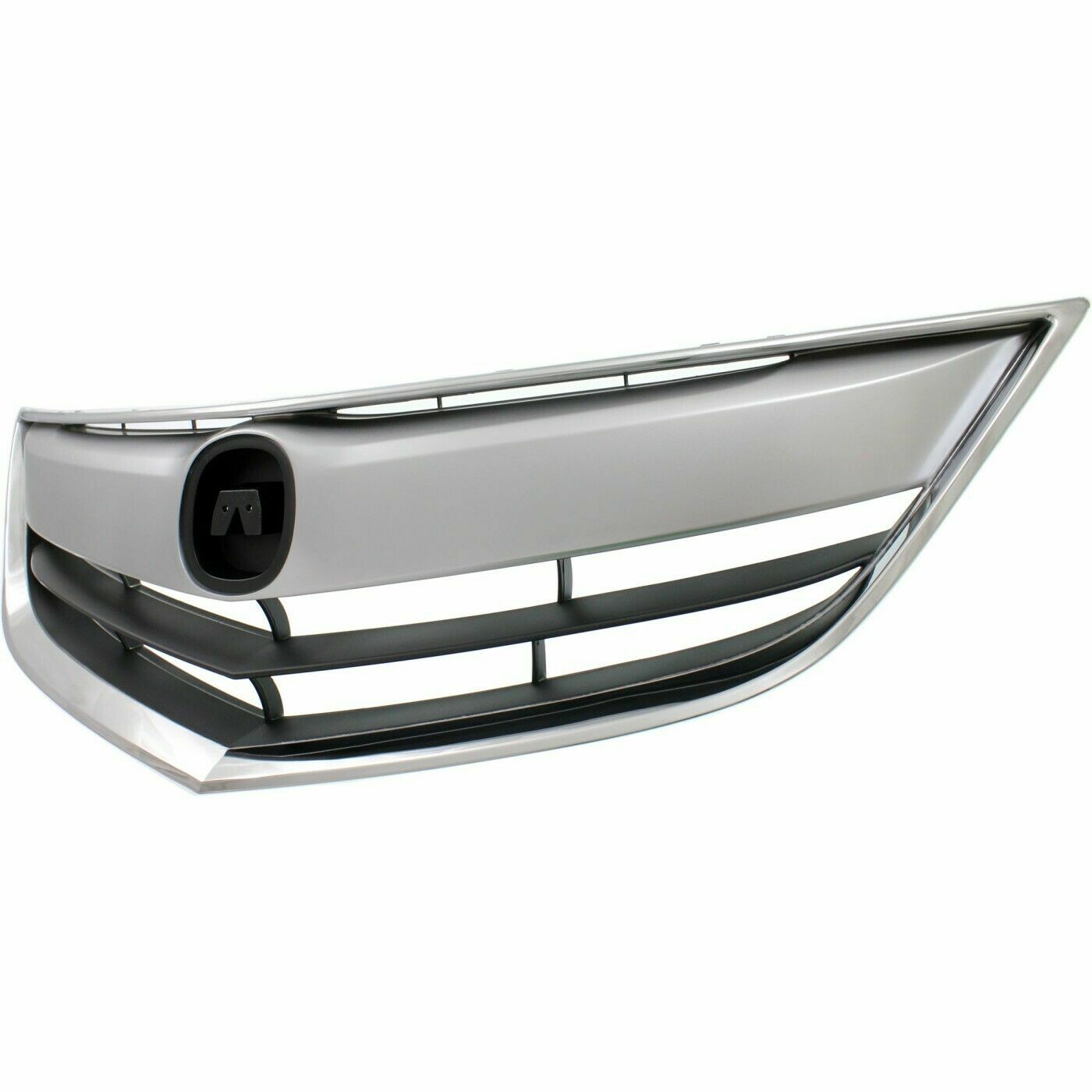 For 2013 2014 2015 ACURA ILX Sedan Chrome Front Upper Grille Grill Replacement