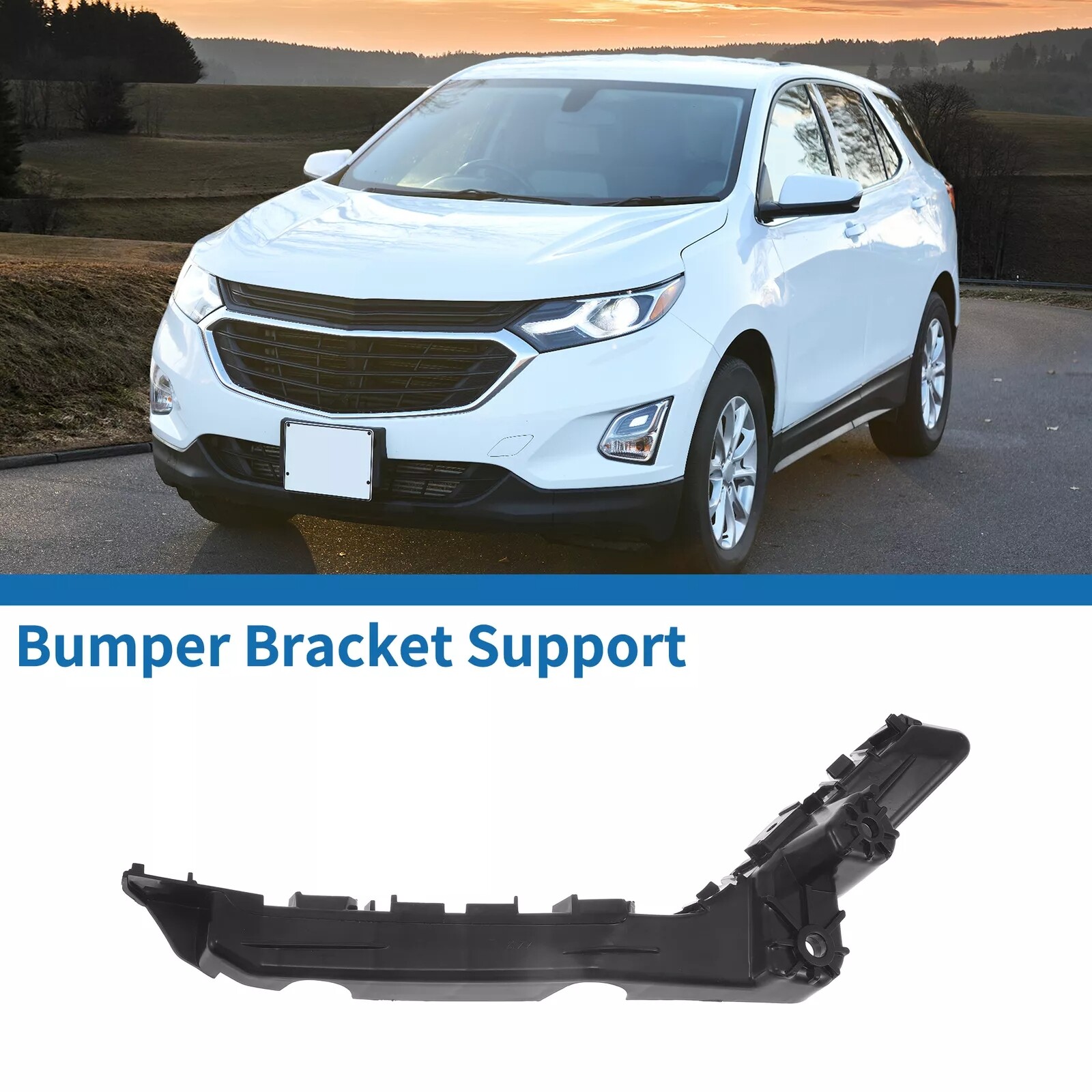 84059892 Front Bumper Cover Brackets Retainer For Chevrolet Equinox 2010-2017