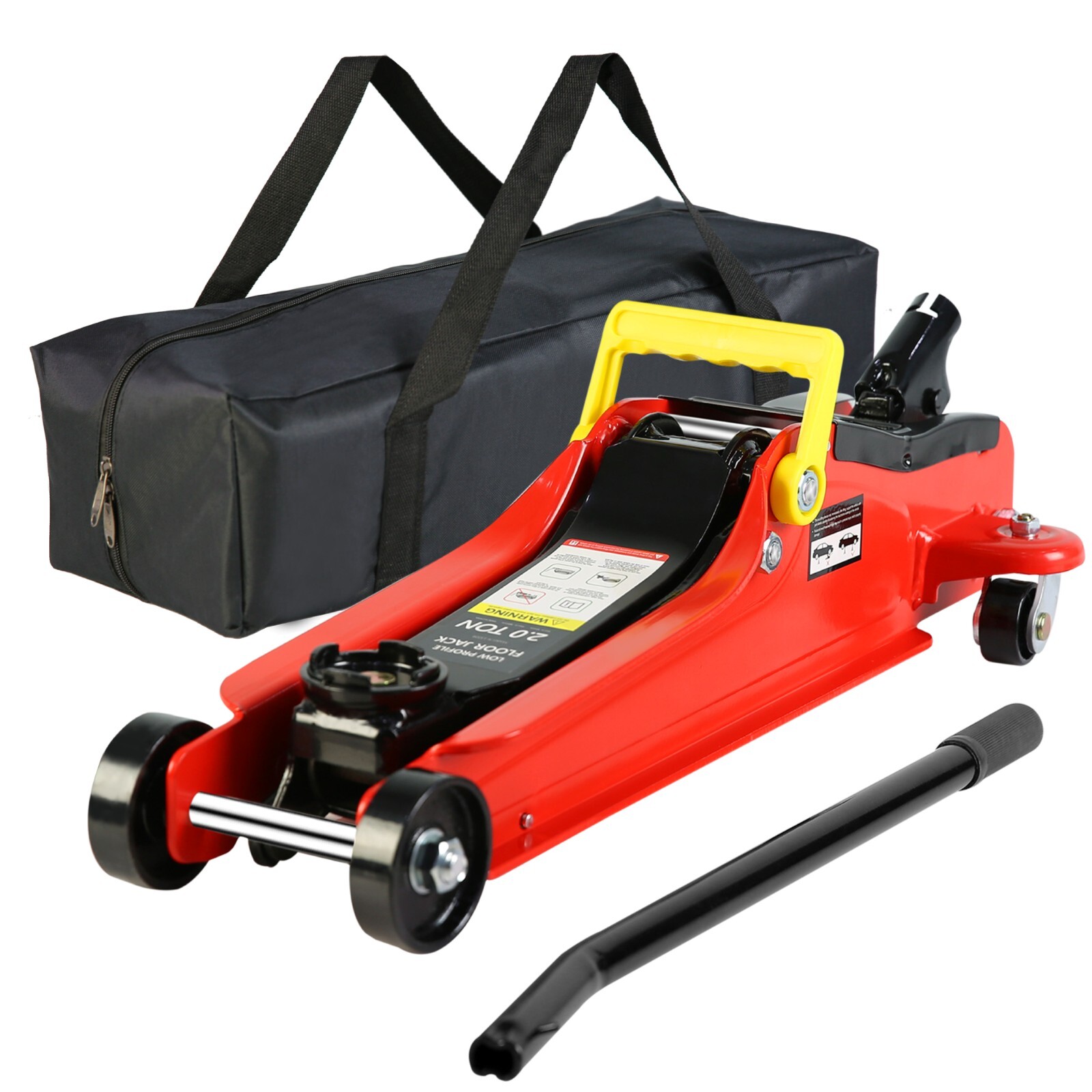 Hydraulic floor jack 2Ton 3T 4T Quick Dual Pump low profile trolley service jack