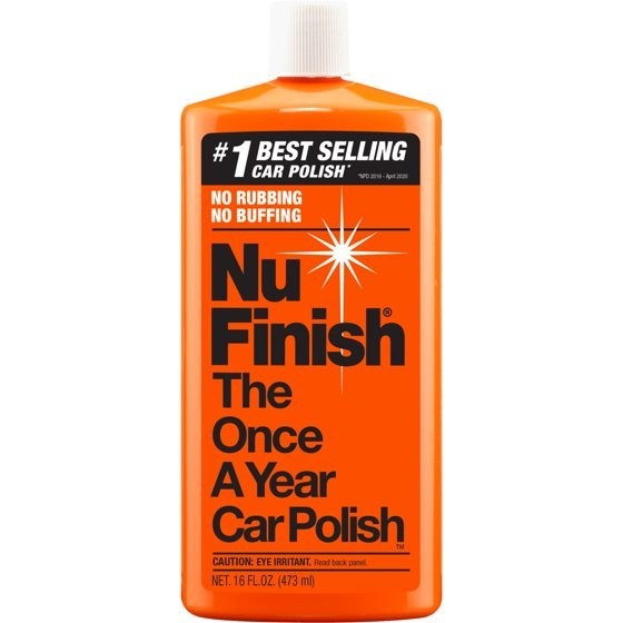 Nu Finish The Once A Year Car Polish, 16 oz. bottle