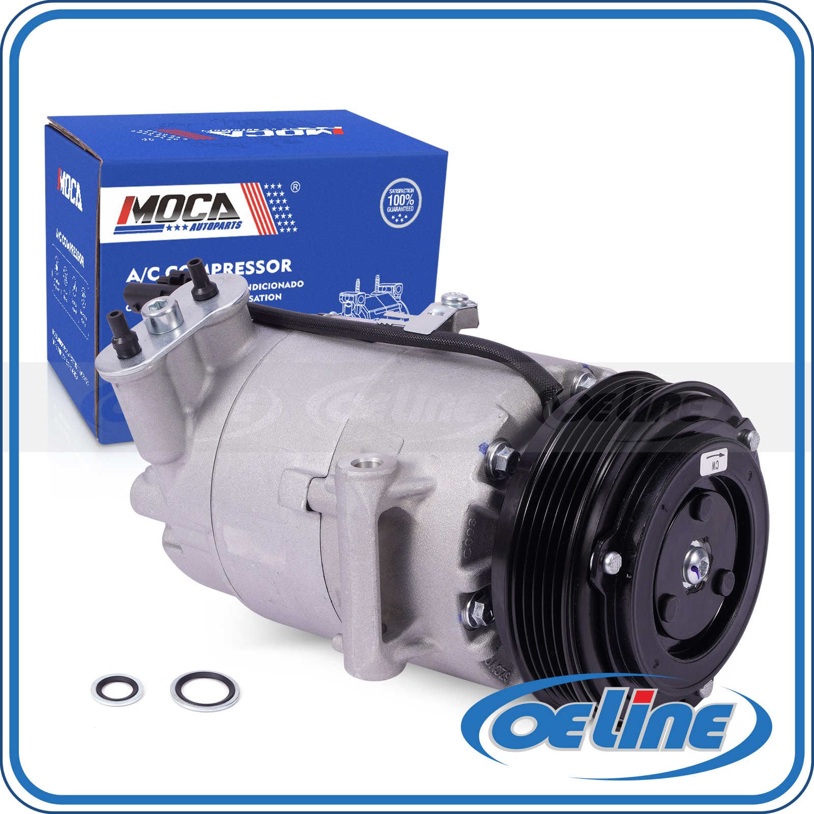 AC Compressor with Clutch for 12-16 Chevrolet Cruze 2016 Cruze Limited 1.4L