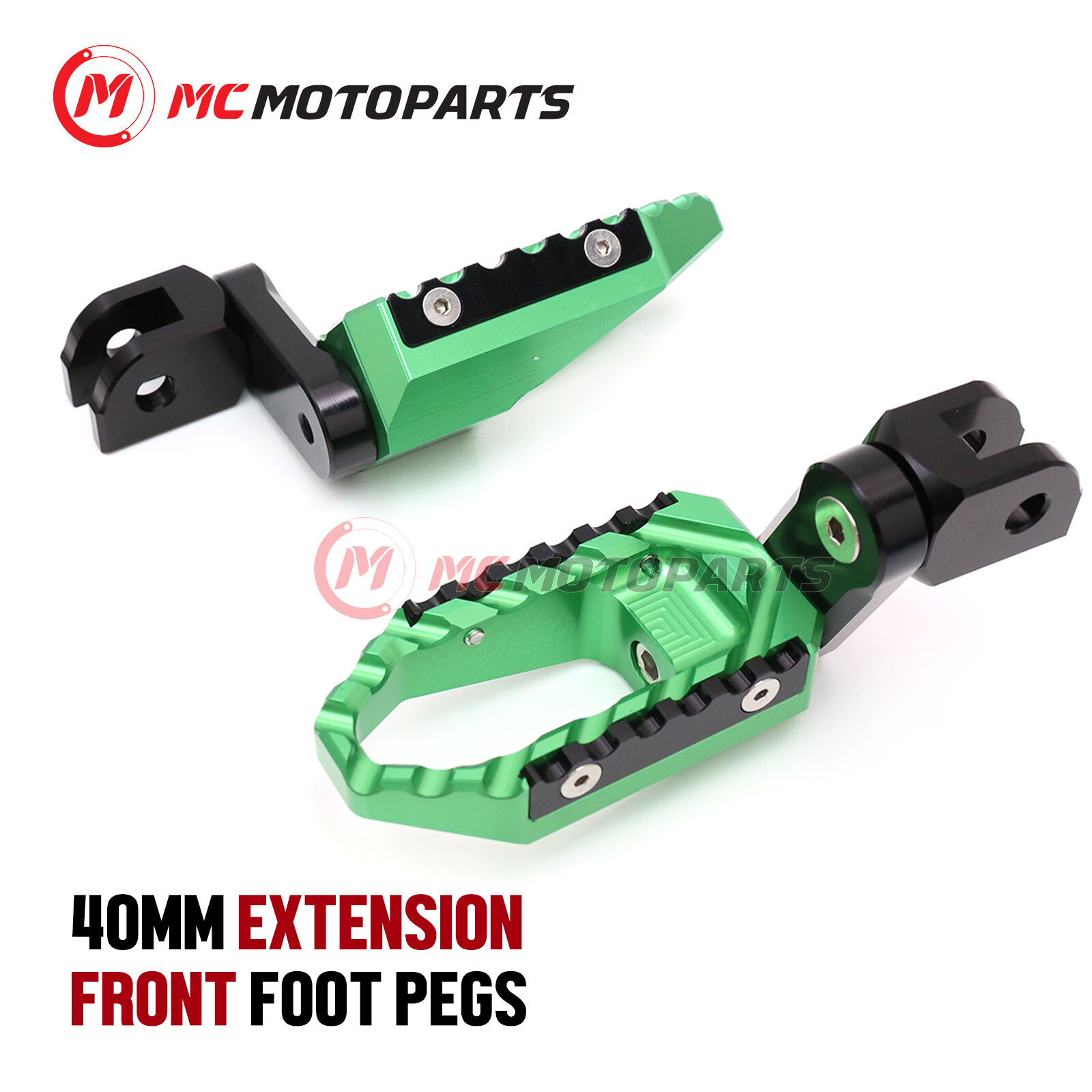 TRC 40mm Lowering Extended Wide Rider Foot Pegs For Honda CB500X 2013-2022
