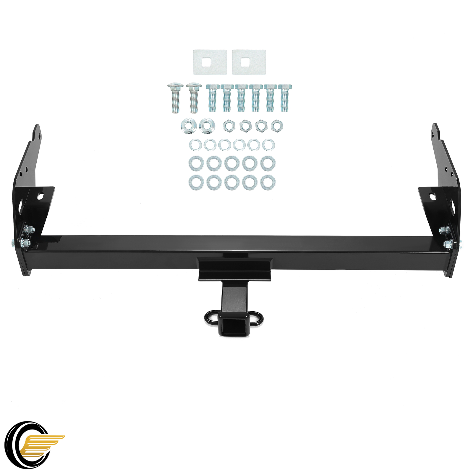 For Toyota Tacoma 1995-2004 Class 3 Trailer Tow Hitch Receiver 2″ Black 95-04