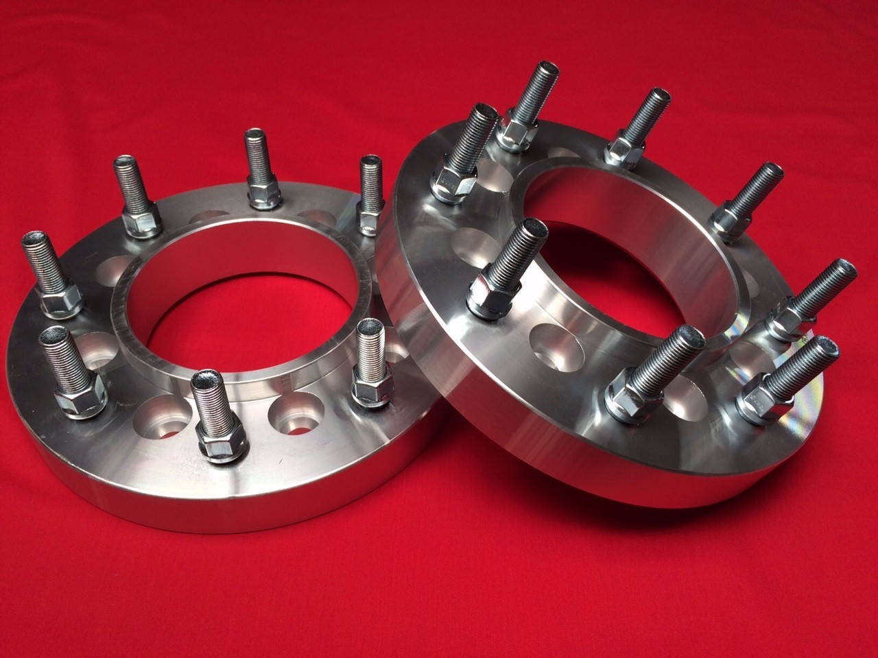 2pcs 8X170 TO 8X200 Ford 1.5″ 1999-2002 F350 dually HUB CENTRIC WHEELS ADAPTERS