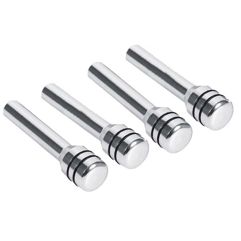 4PCS Alloy Car Interior Door Locking Lock Knob Pull Pins Covers Accessories